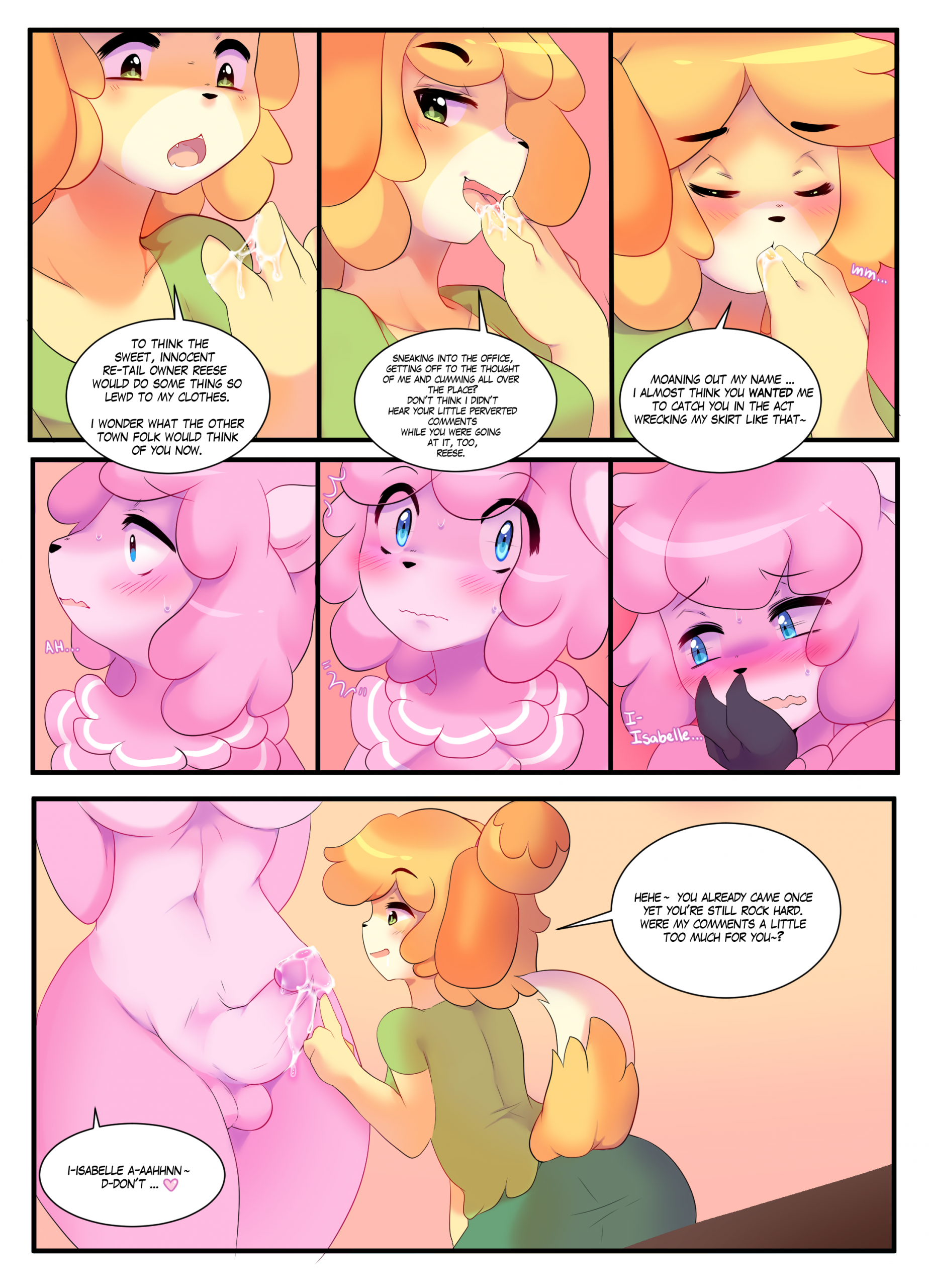 Futa Reese with Isabelle porn comic picture 6