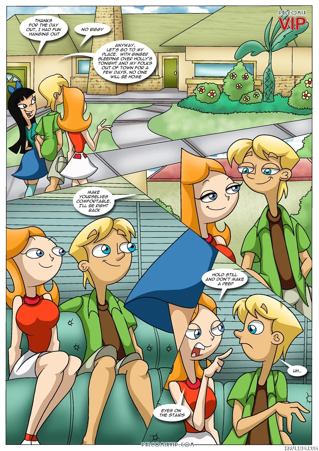 Helping Out a Friend porn comic picture 10