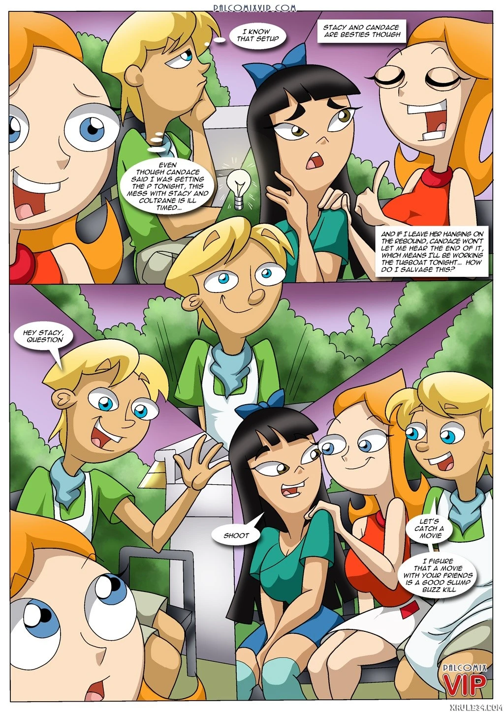 Helping Out a Friend porn comic picture 6