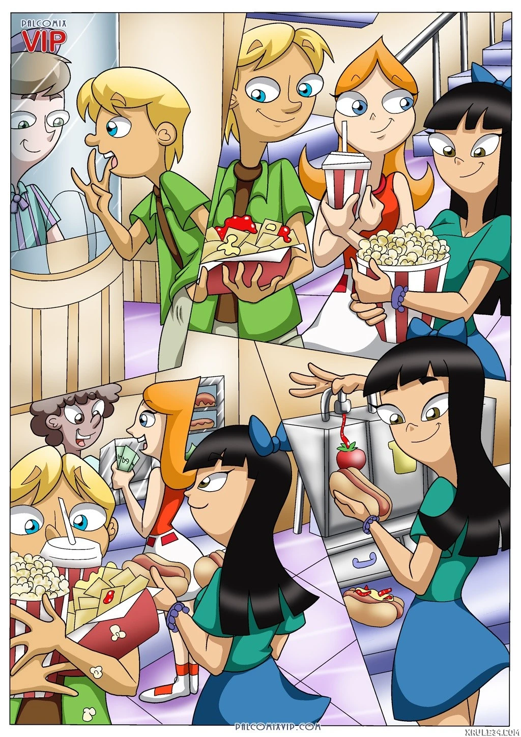 Helping Out a Friend porn comic picture 8