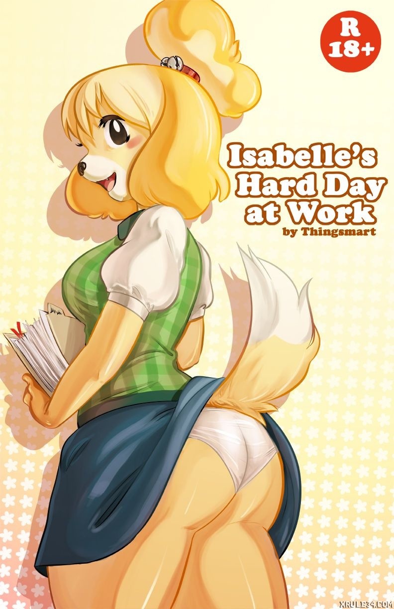 Isabelle's Hard Day at Work porn comic picture 1