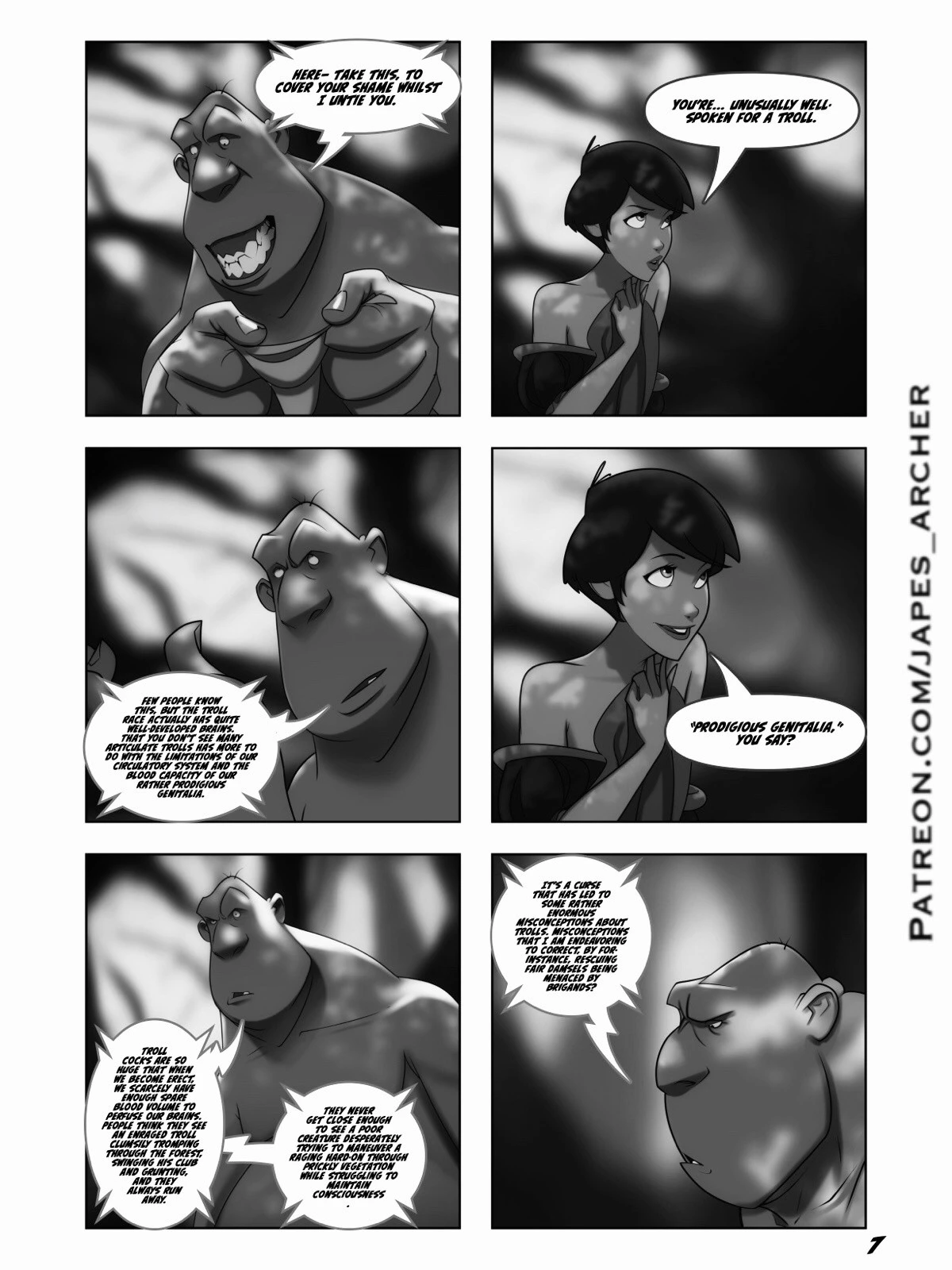 Jackanapes 5 - 6 porn comic picture 8