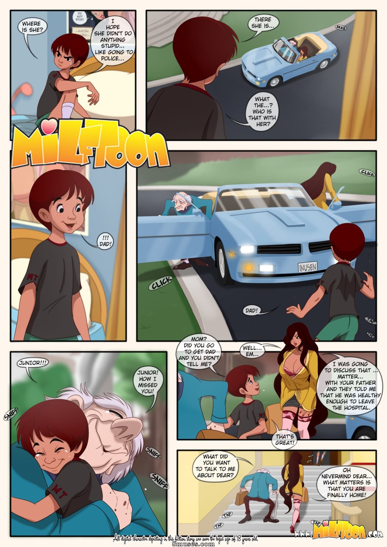 Kid Getting His Step-Mother Pregnant porn comic picture 30