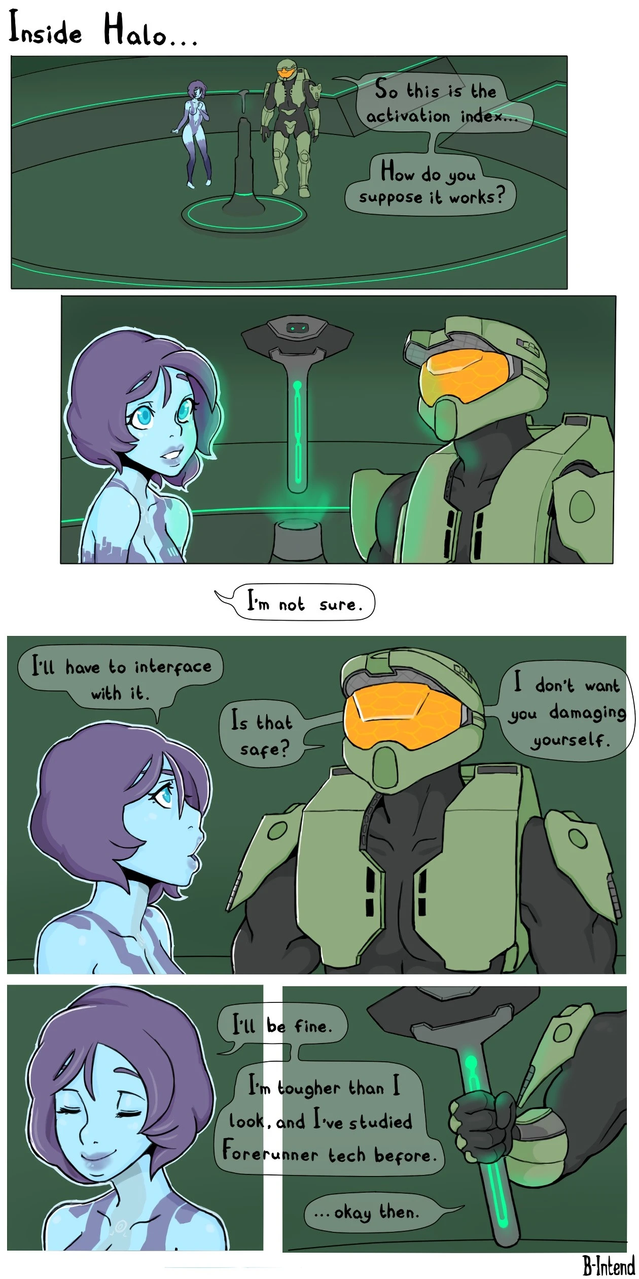 Let's Activate Halo! porn comic picture 2