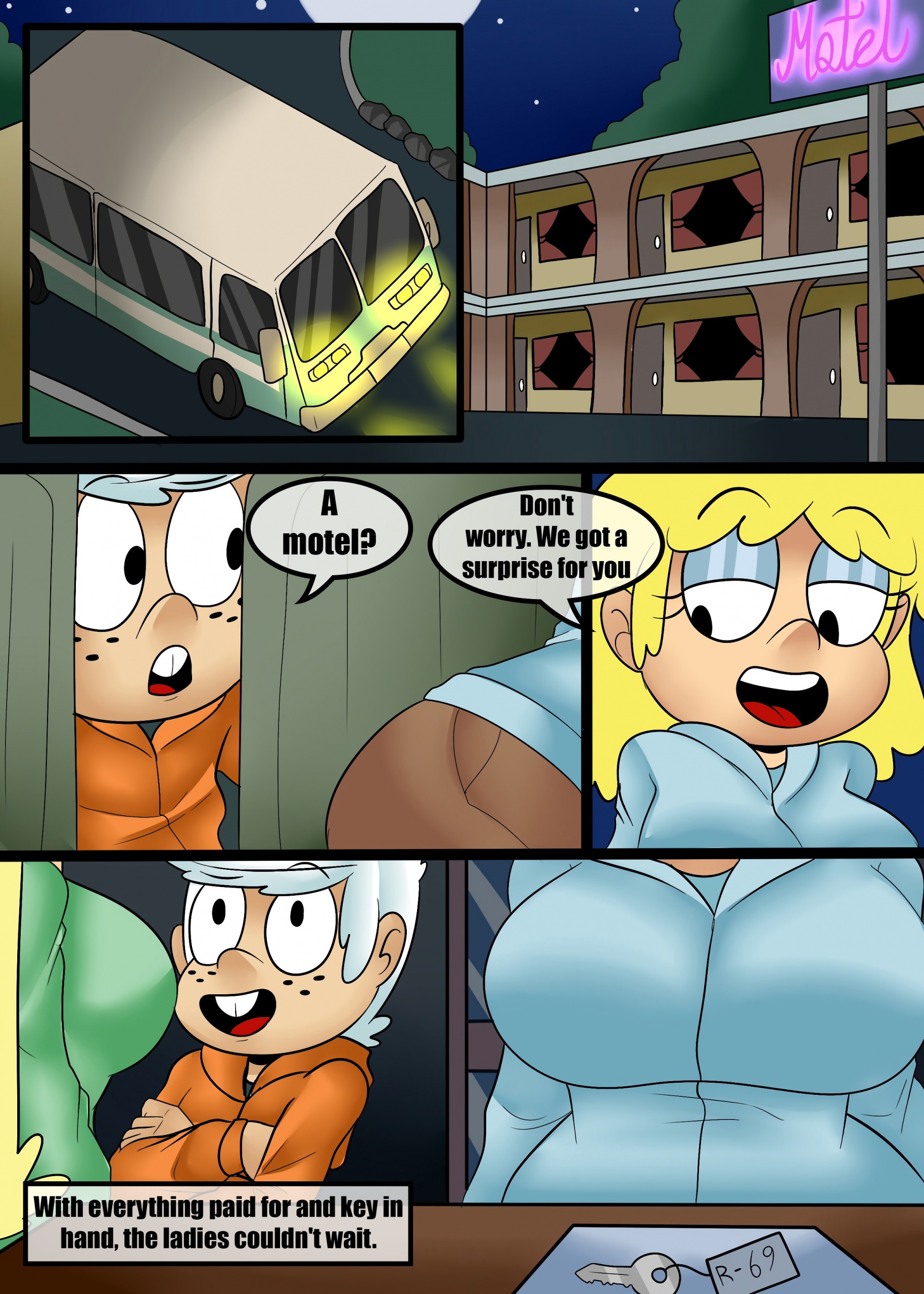 Louds in the club porn comic picture 23