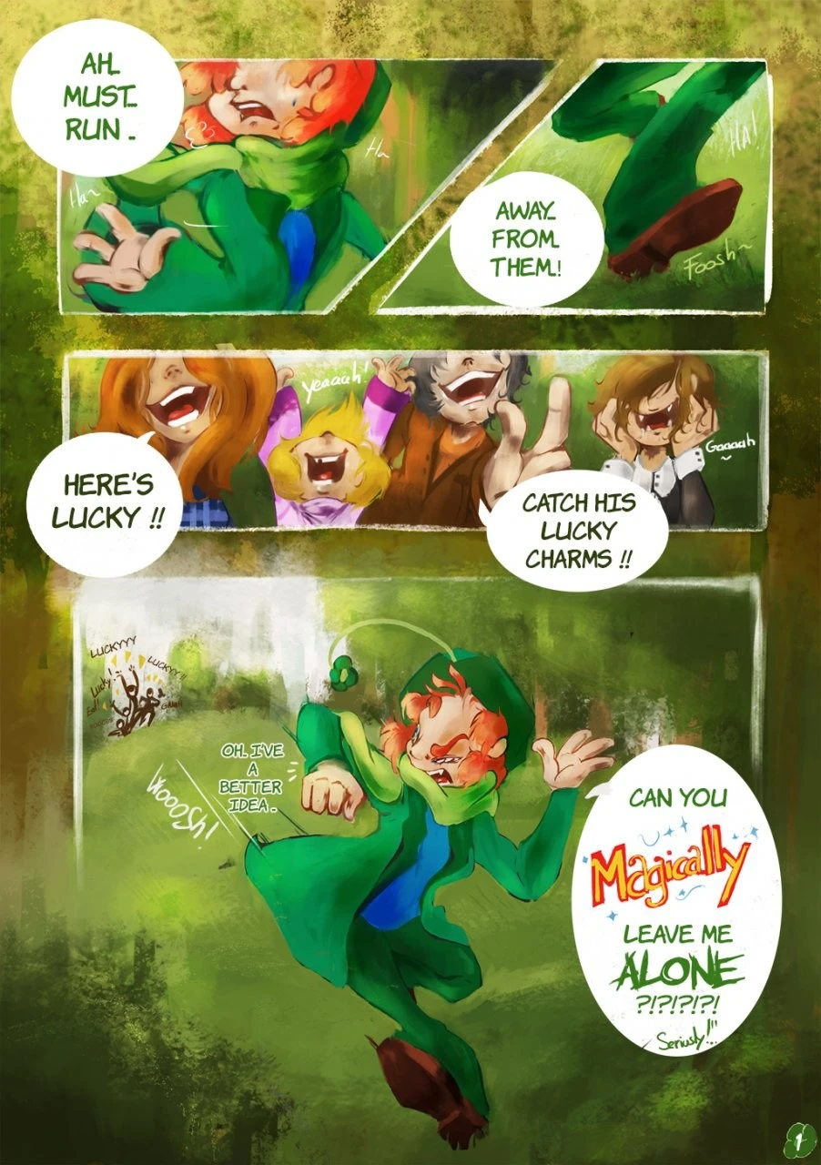Lucky and Chocolate Charms porn comic picture 2