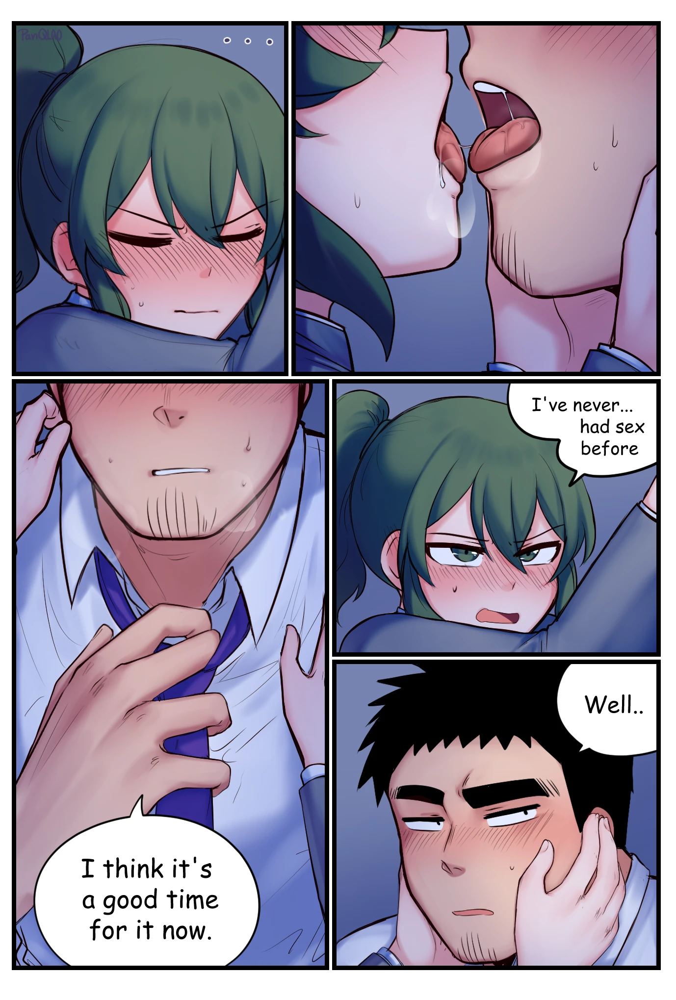 Night at the Office porn comic picture 7
