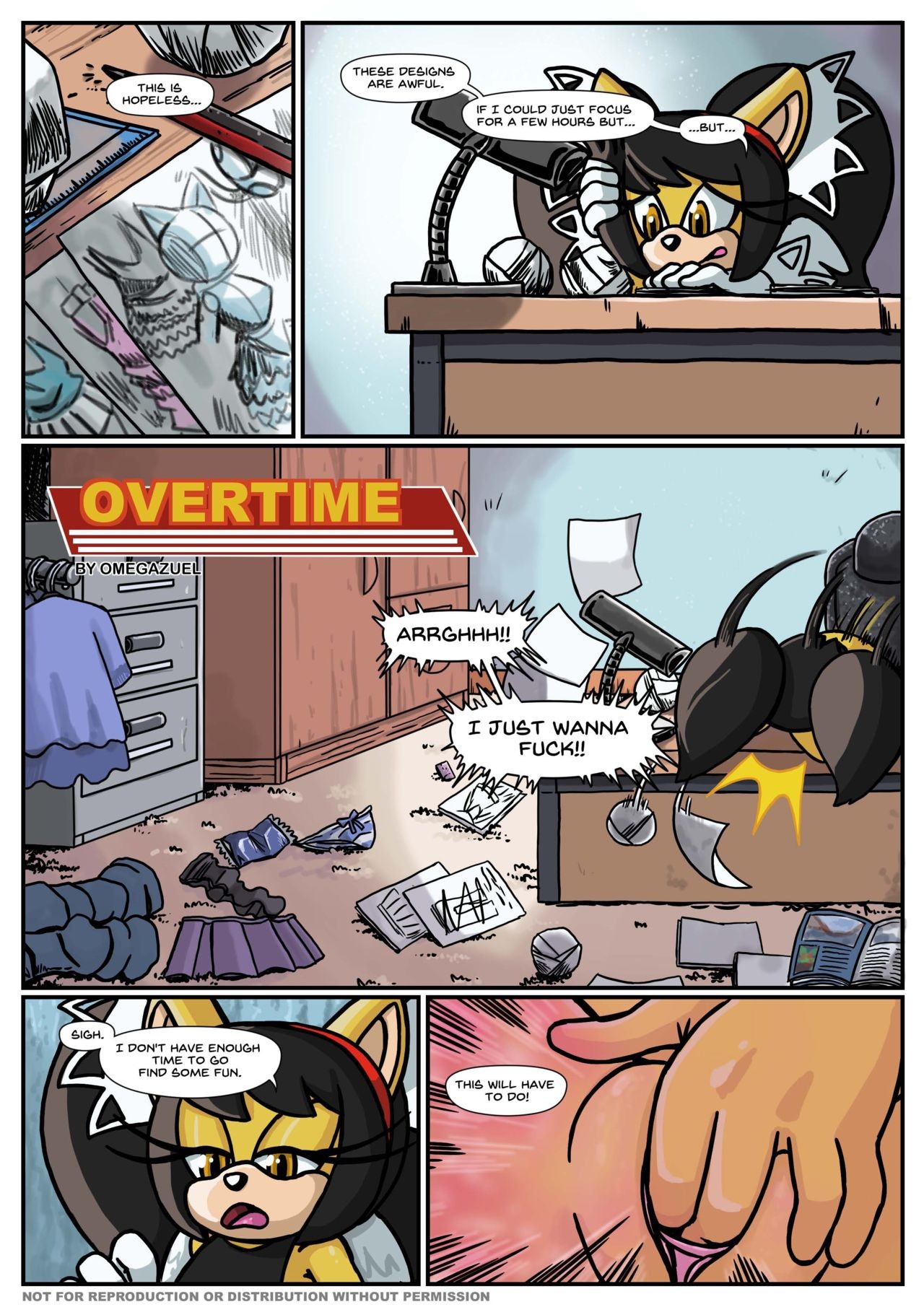 Overtime porn comic picture 1