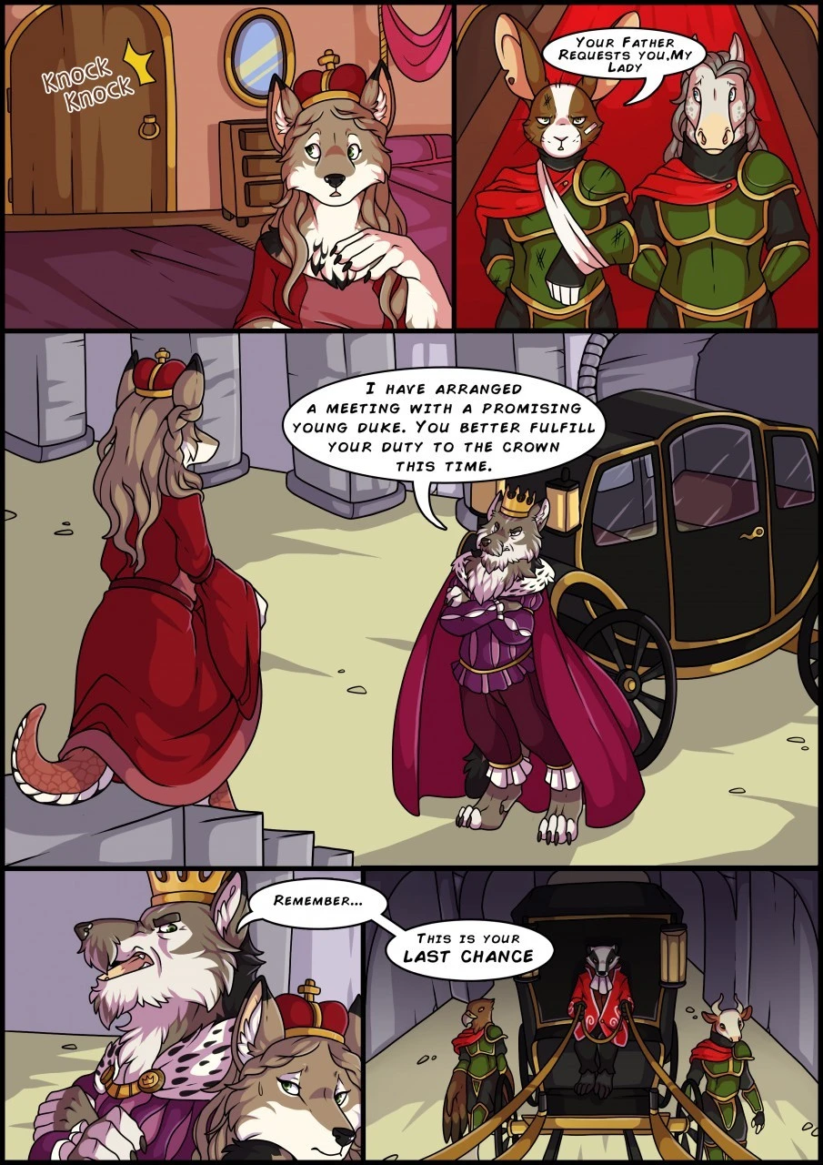 Princess Rush 2 porn comic picture 3