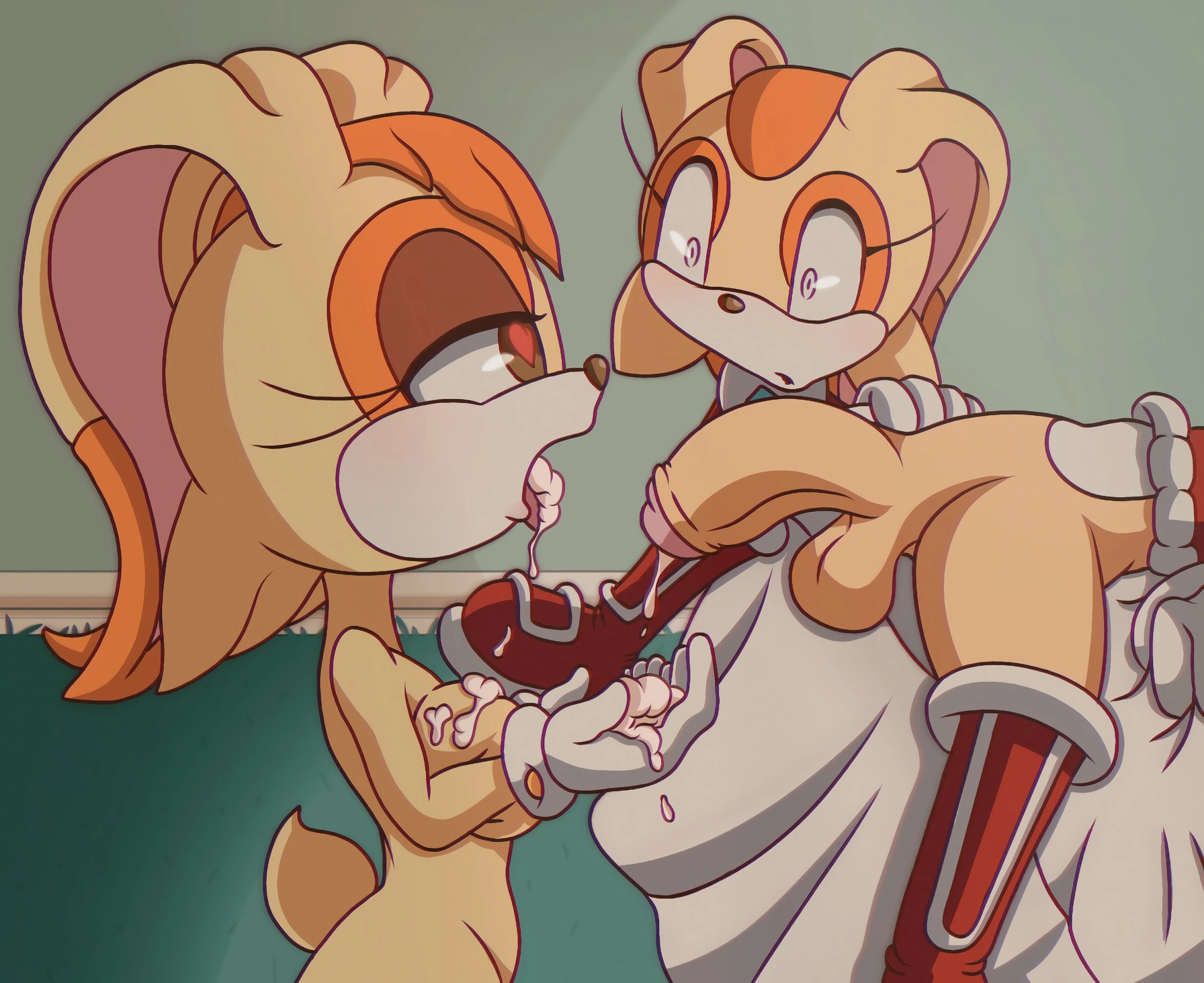 Rabbit Threesome porn comic picture 6