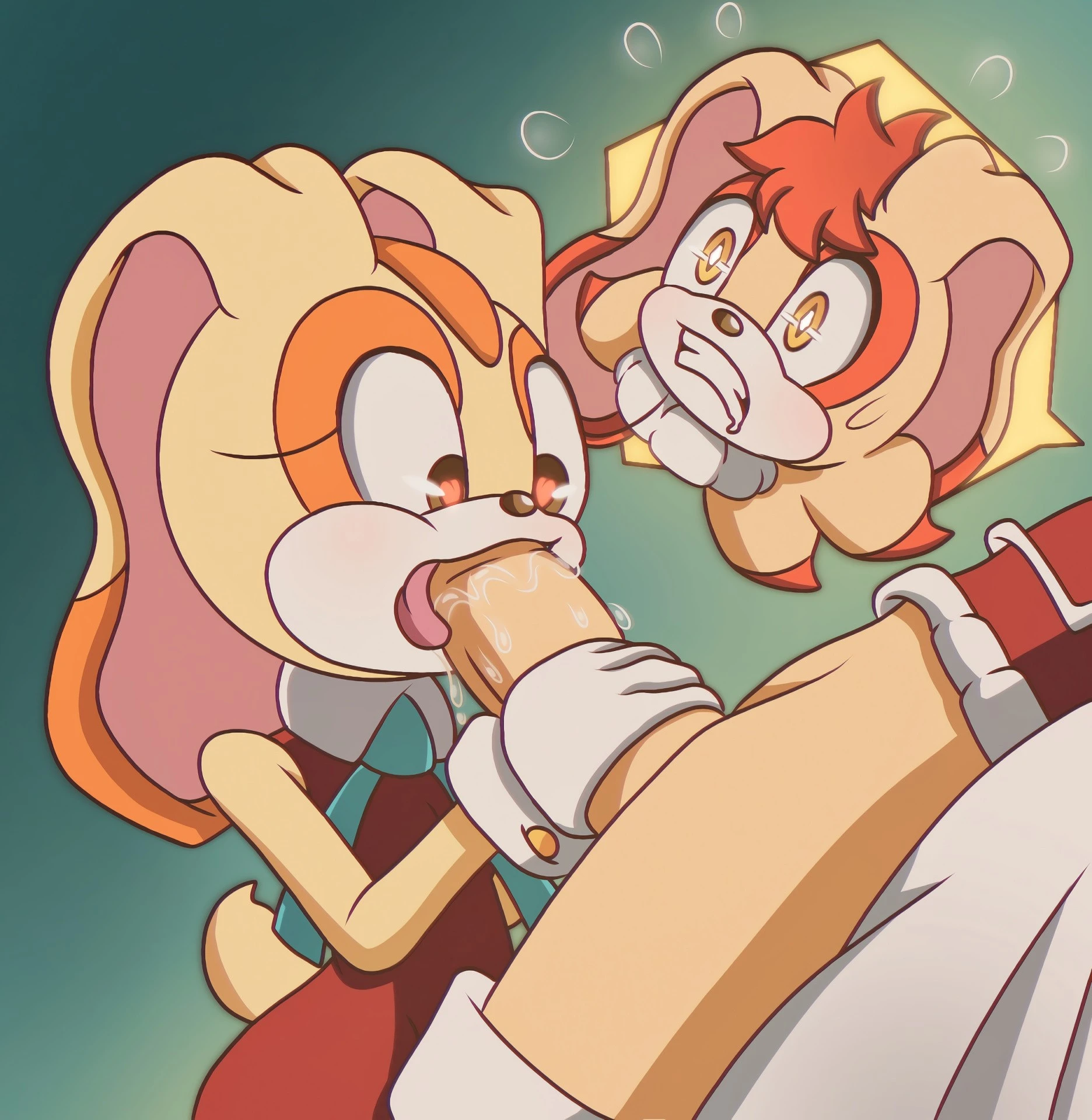 Rabbit Threesome porn comic picture 8