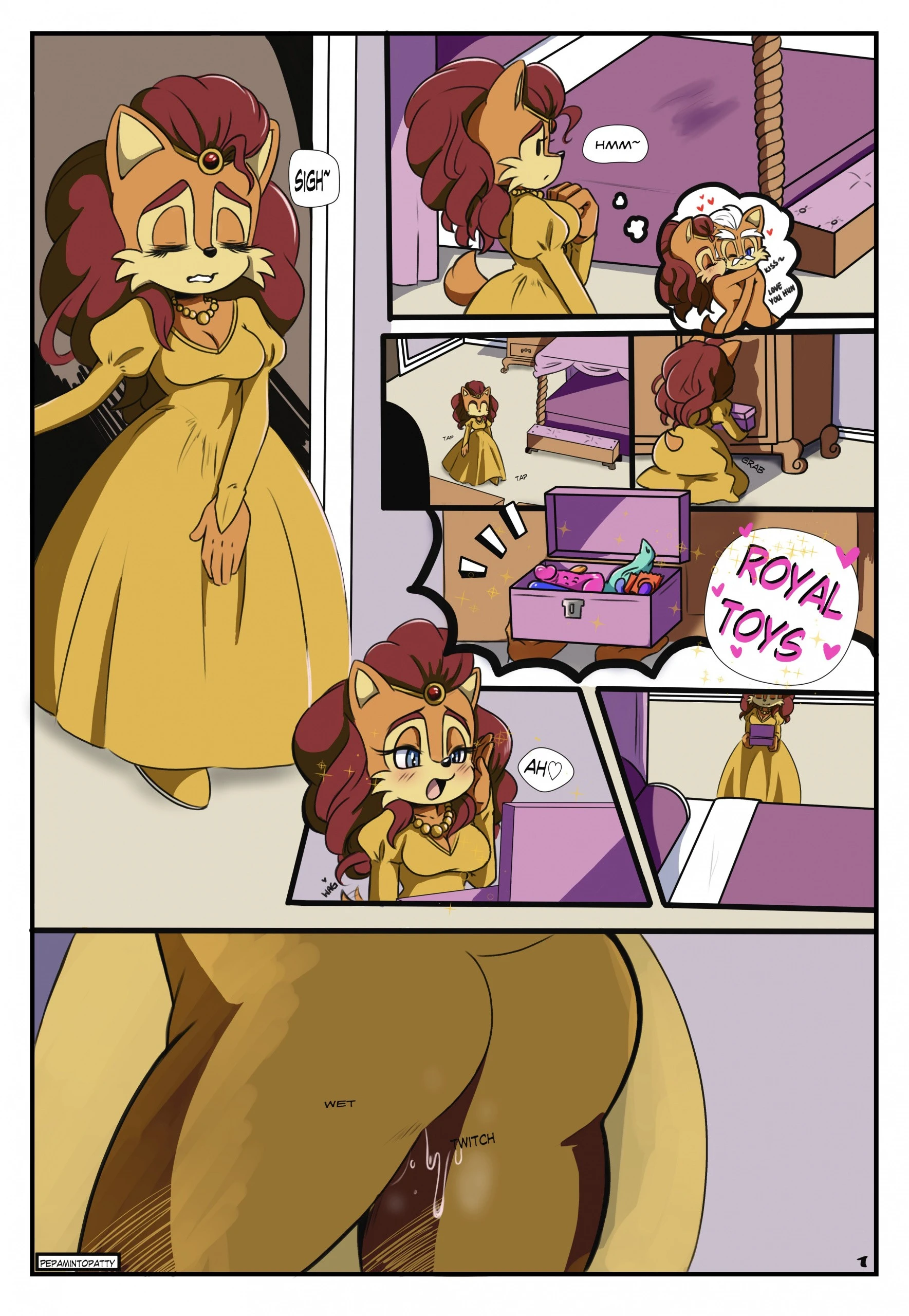 Royal Toys porn comic picture 1