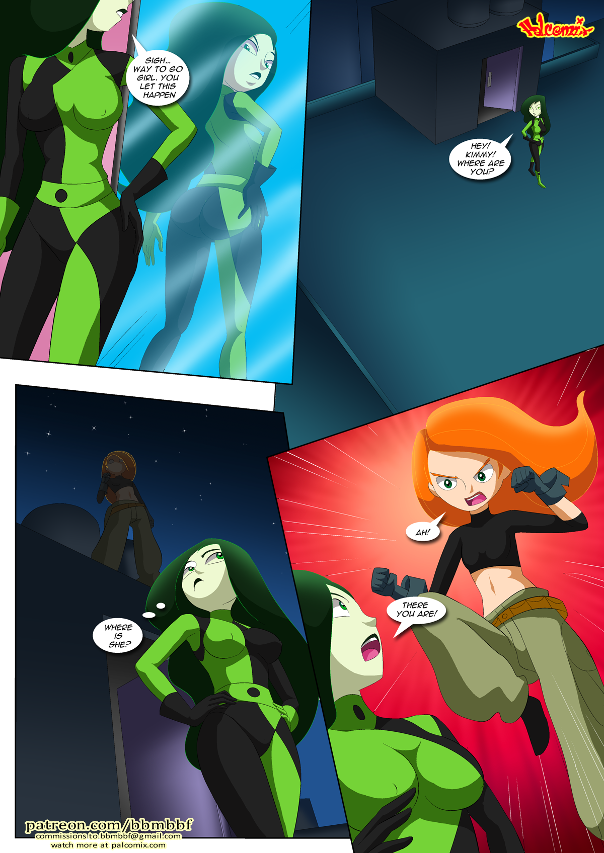 Shego's pet porn comic picture 10