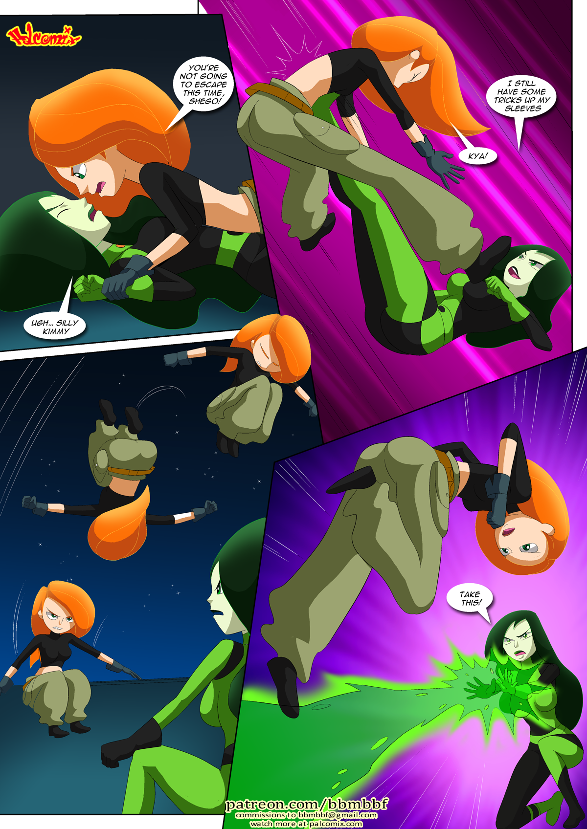 Shego's pet porn comic picture 11