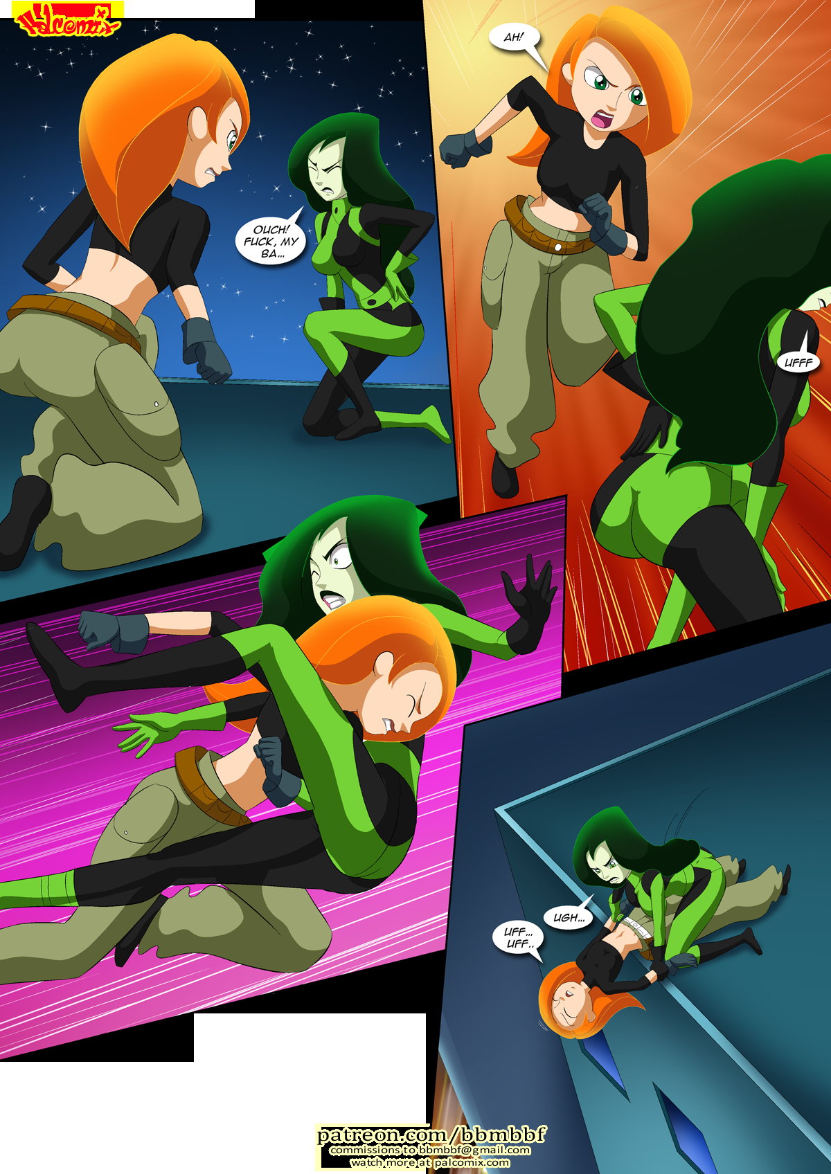 Shego's pet porn comic picture 13