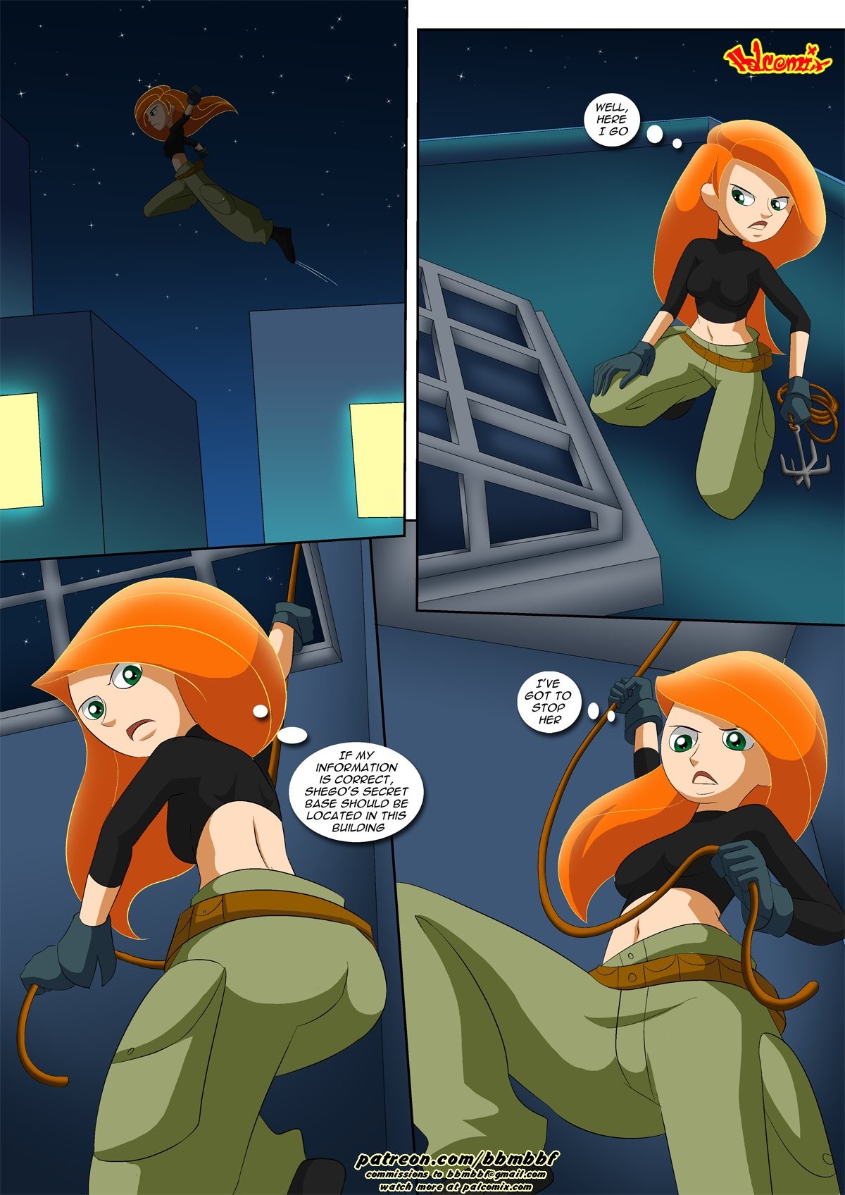 Shego's pet porn comic picture 2