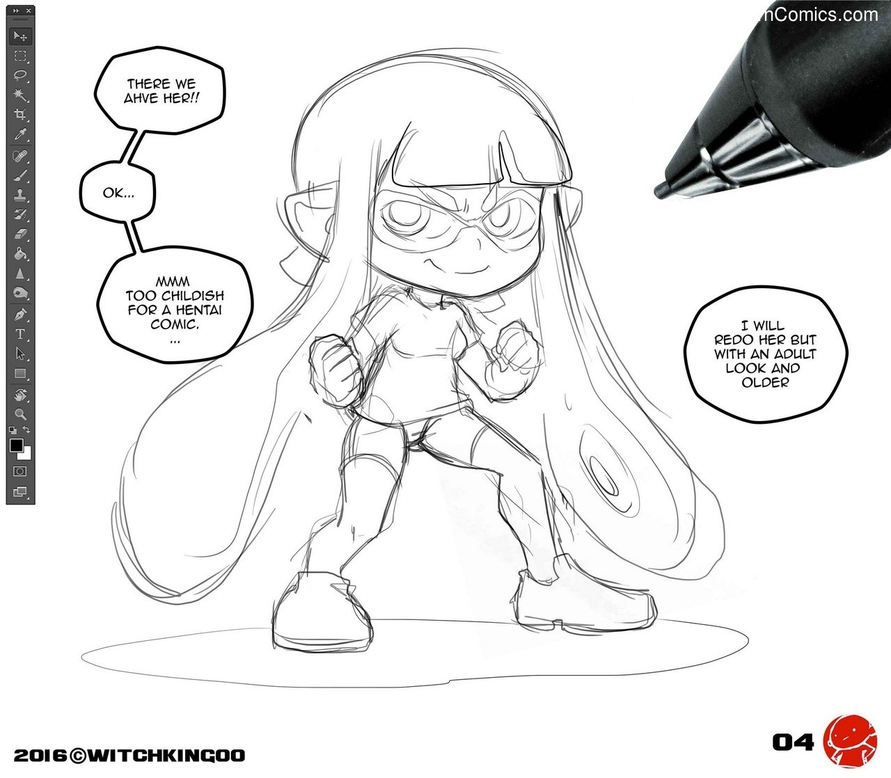 Splatoon - That Wasn't Ink porn comic picture 5