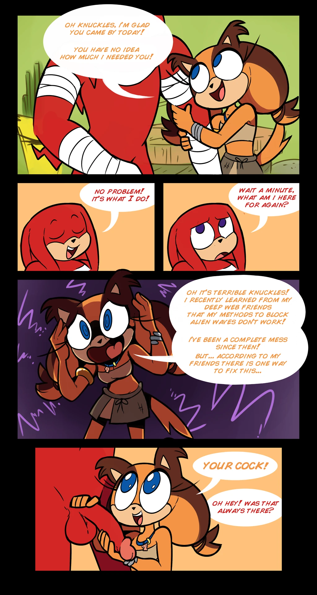 Sticks & Knuckles porn comic picture 1