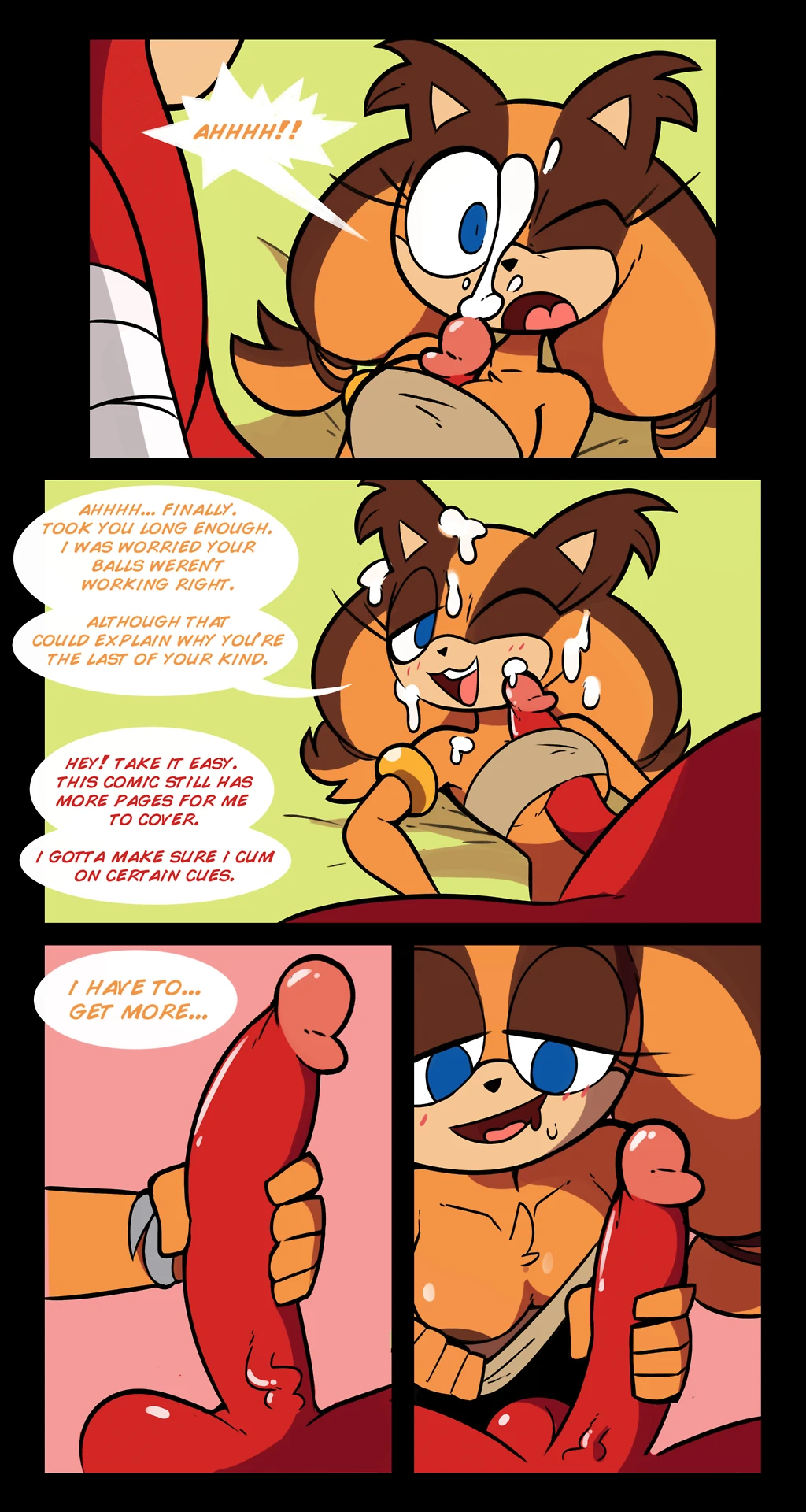 Sticks & Knuckles porn comic picture 4