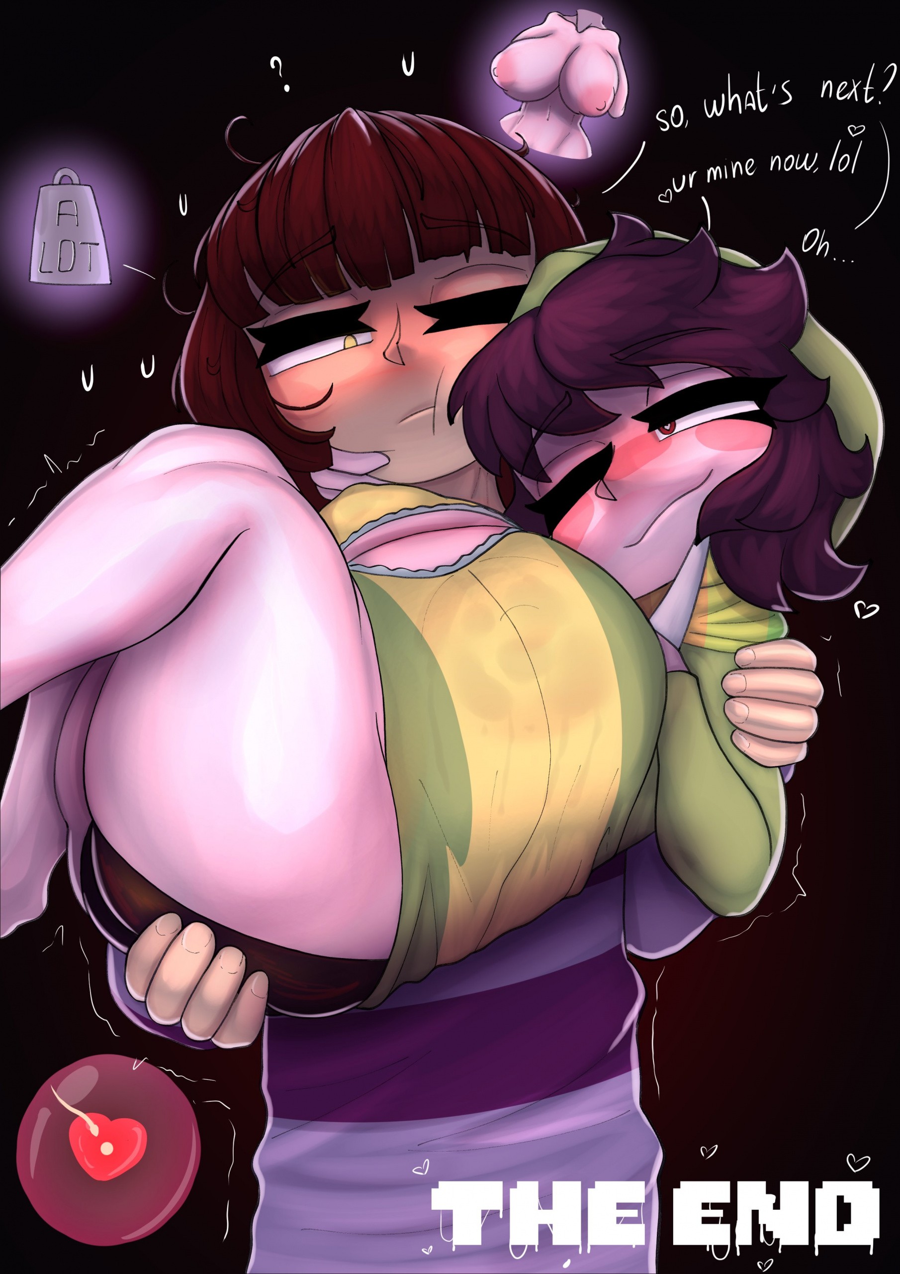 Story Shift Chara x Frisk porn comic picture 7