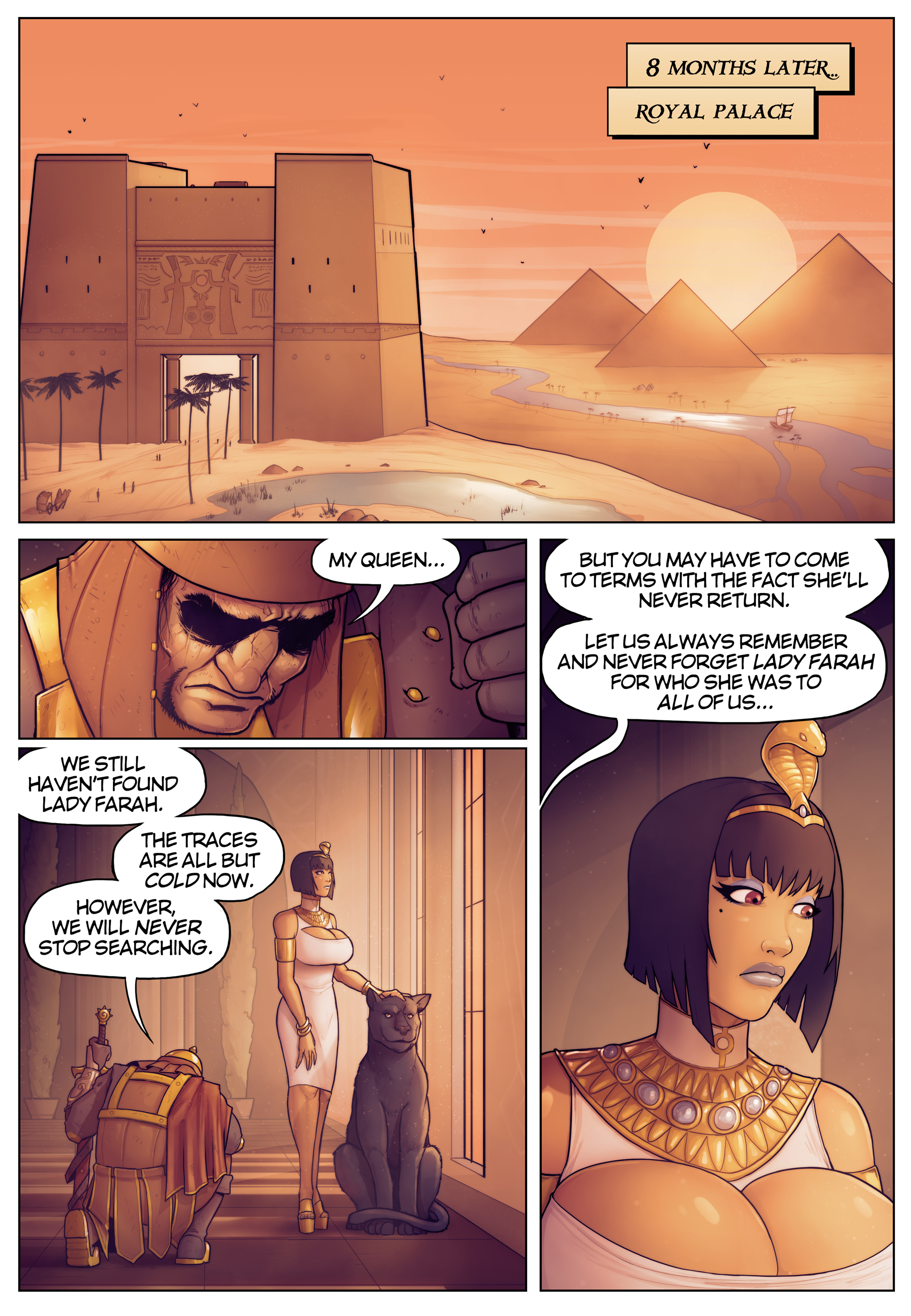Tales of Pharah: In the Shadow of Anubis porn comic picture 14