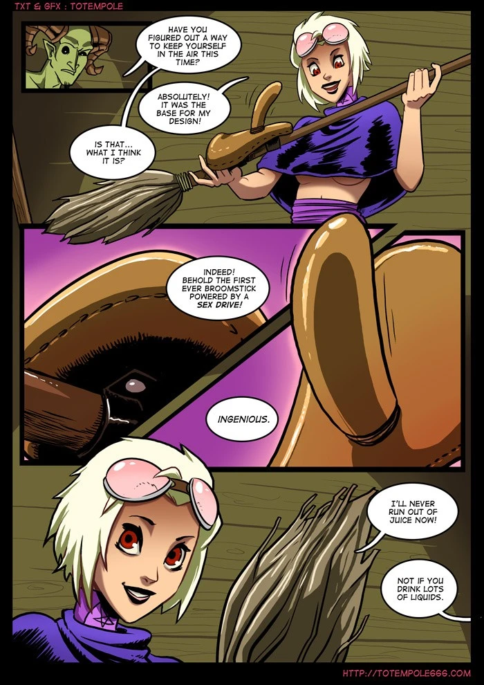 The Cummoner 07: Burn the Witch! porn comic picture 3