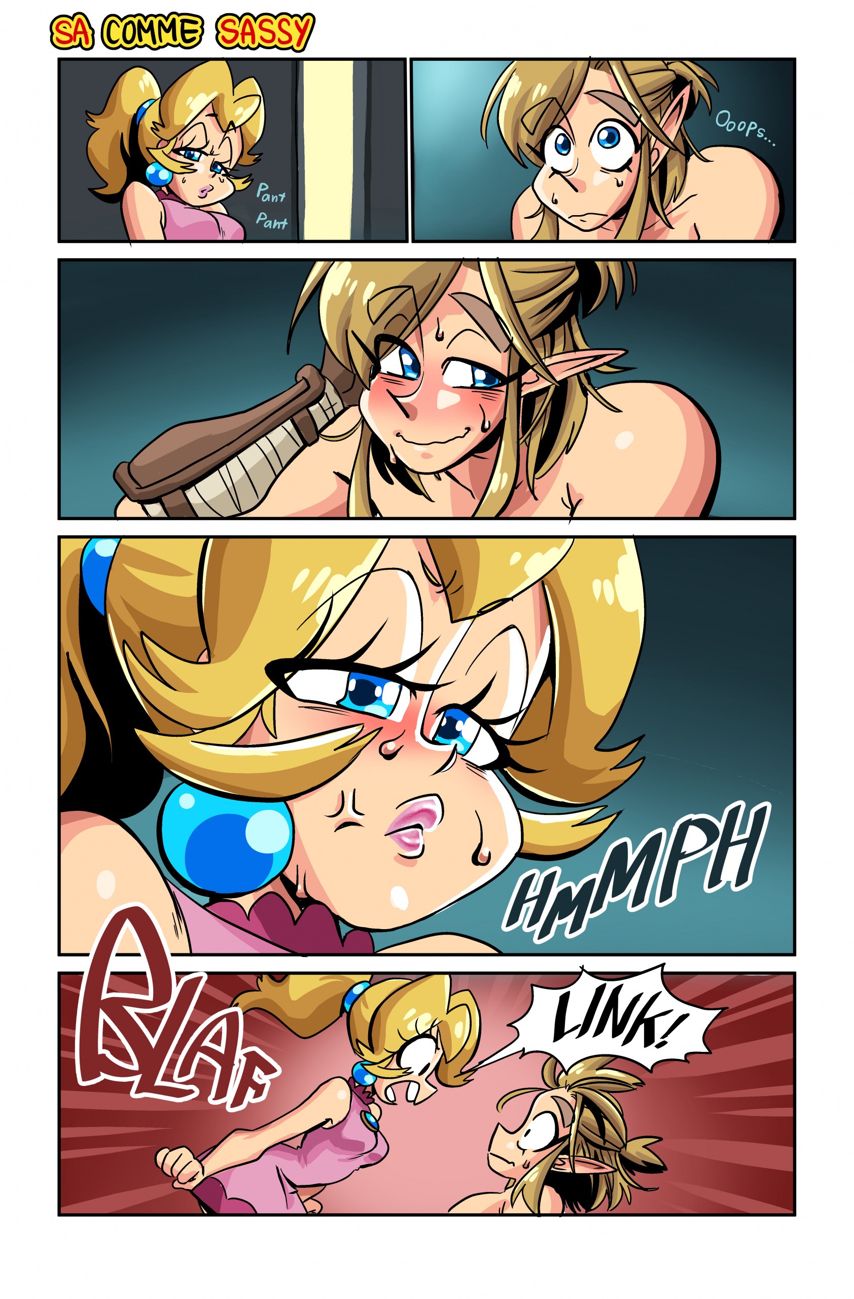 The Hero of Hyrule porn comic picture 14