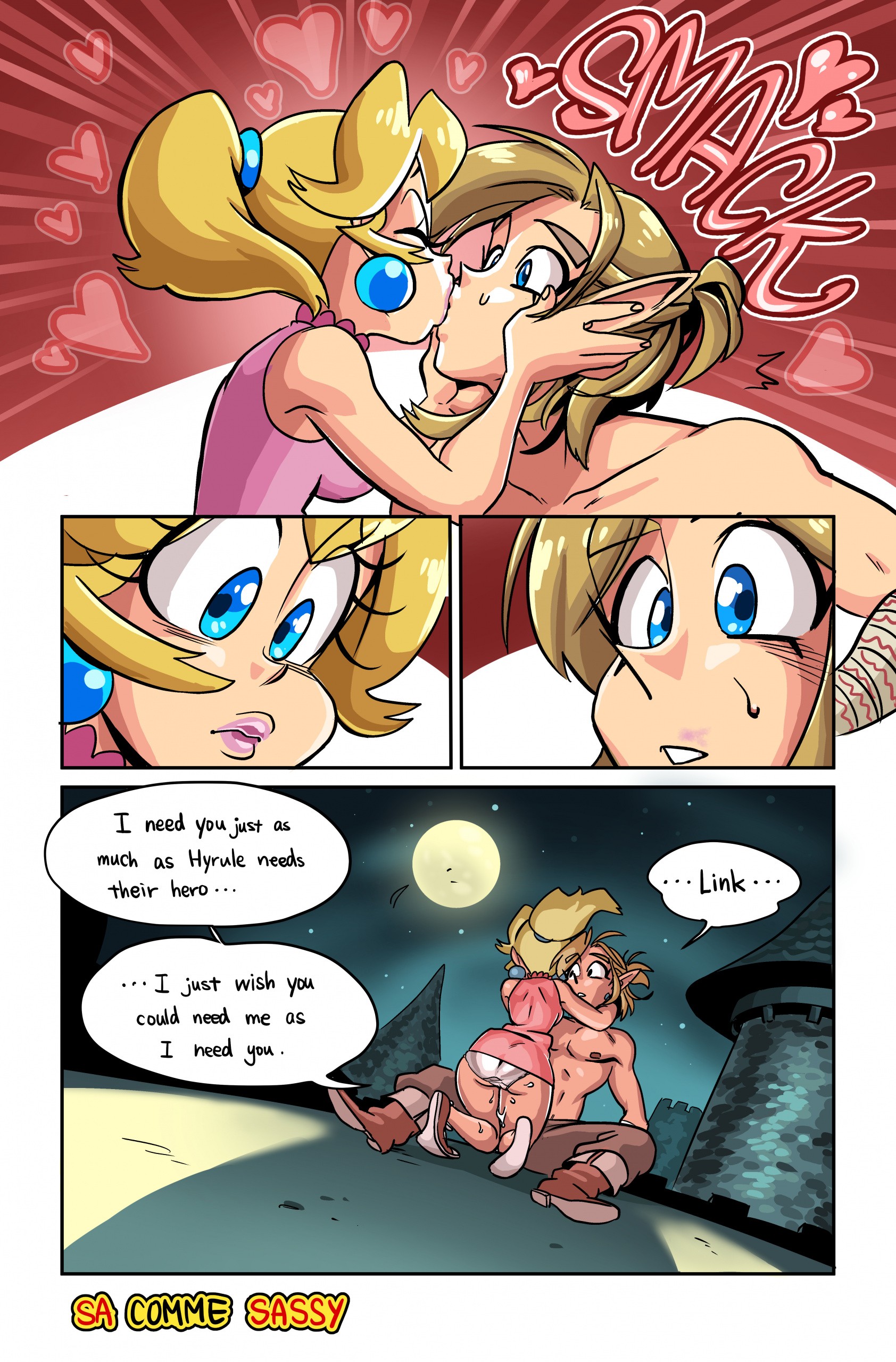 The Hero of Hyrule porn comic picture 15