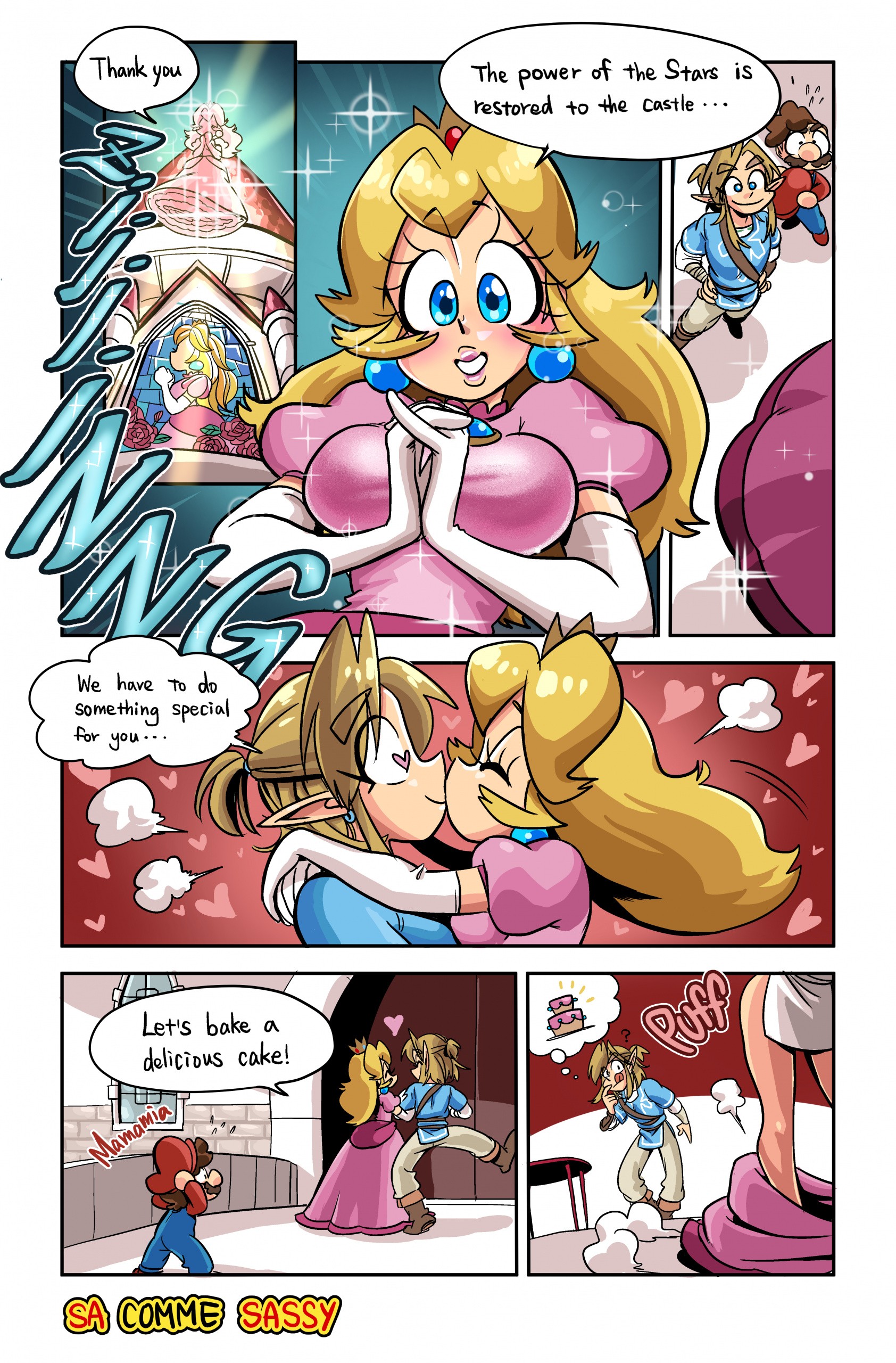 The Hero of Hyrule porn comic picture 23