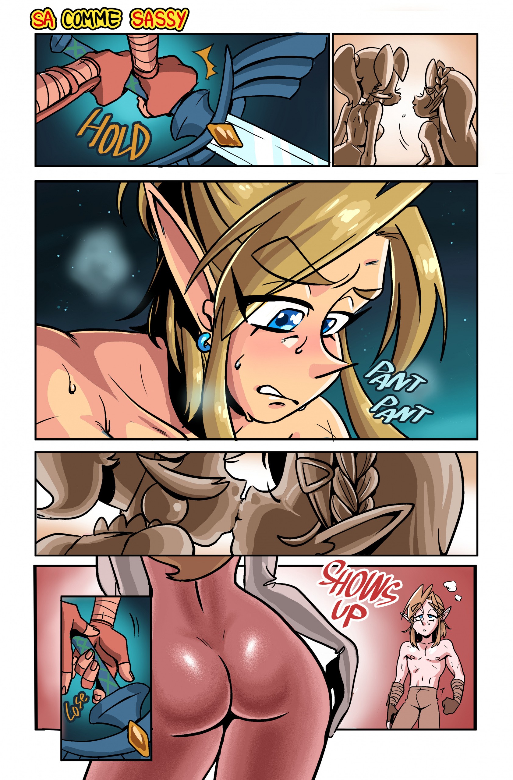 The Hero of Hyrule porn comic picture 3