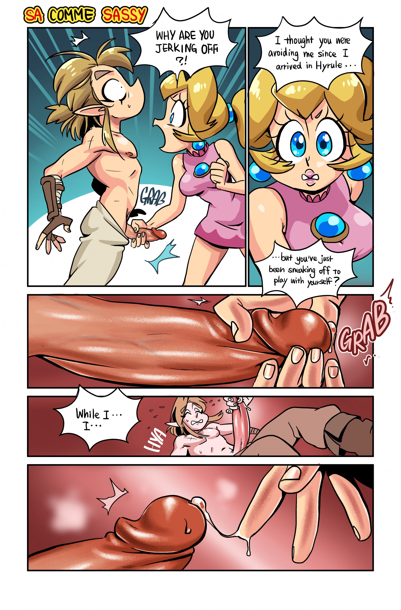 The Hero of Hyrule porn comic picture 7