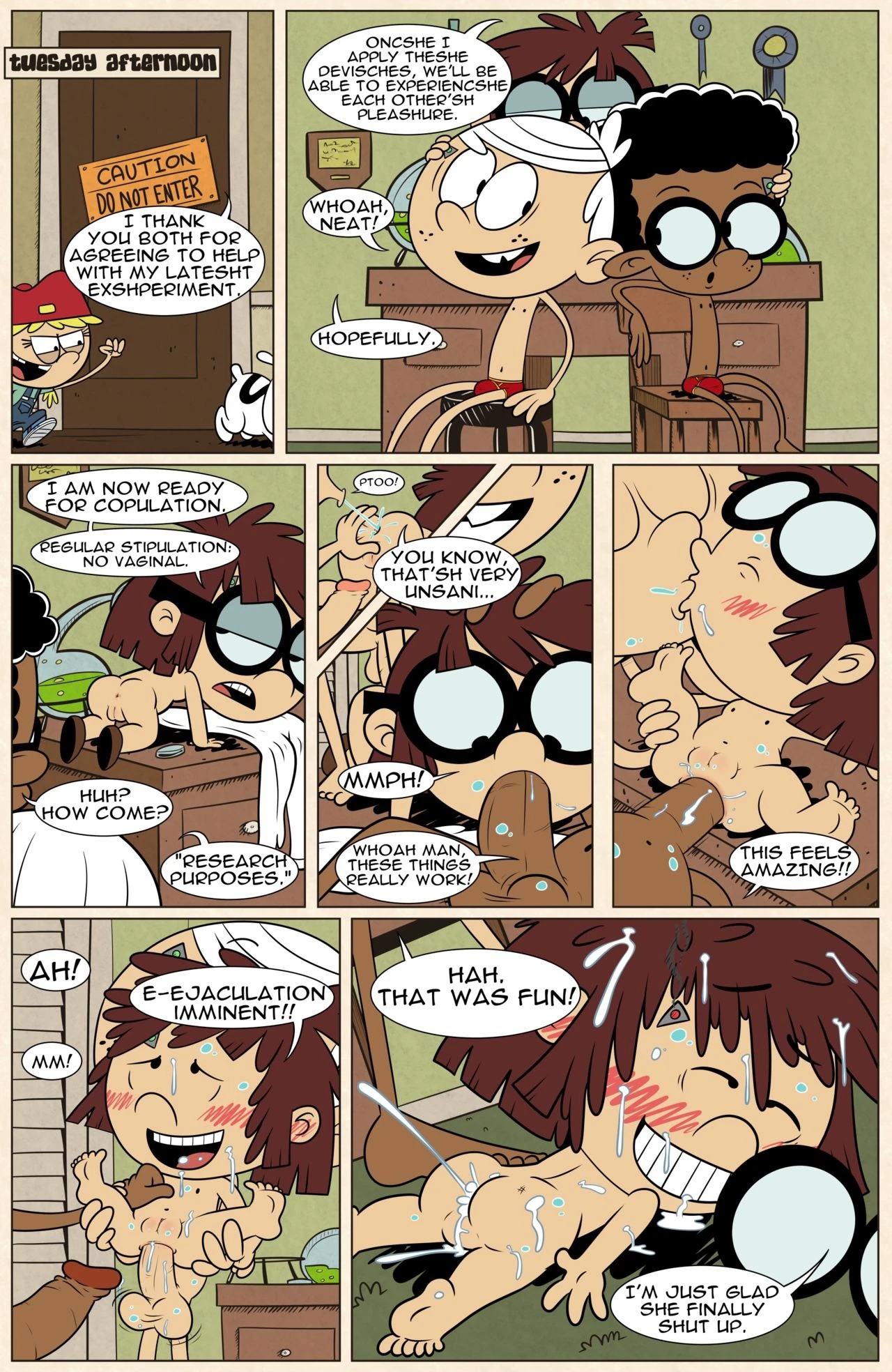 The Lewd House - Days of our Louds porn comic picture 5