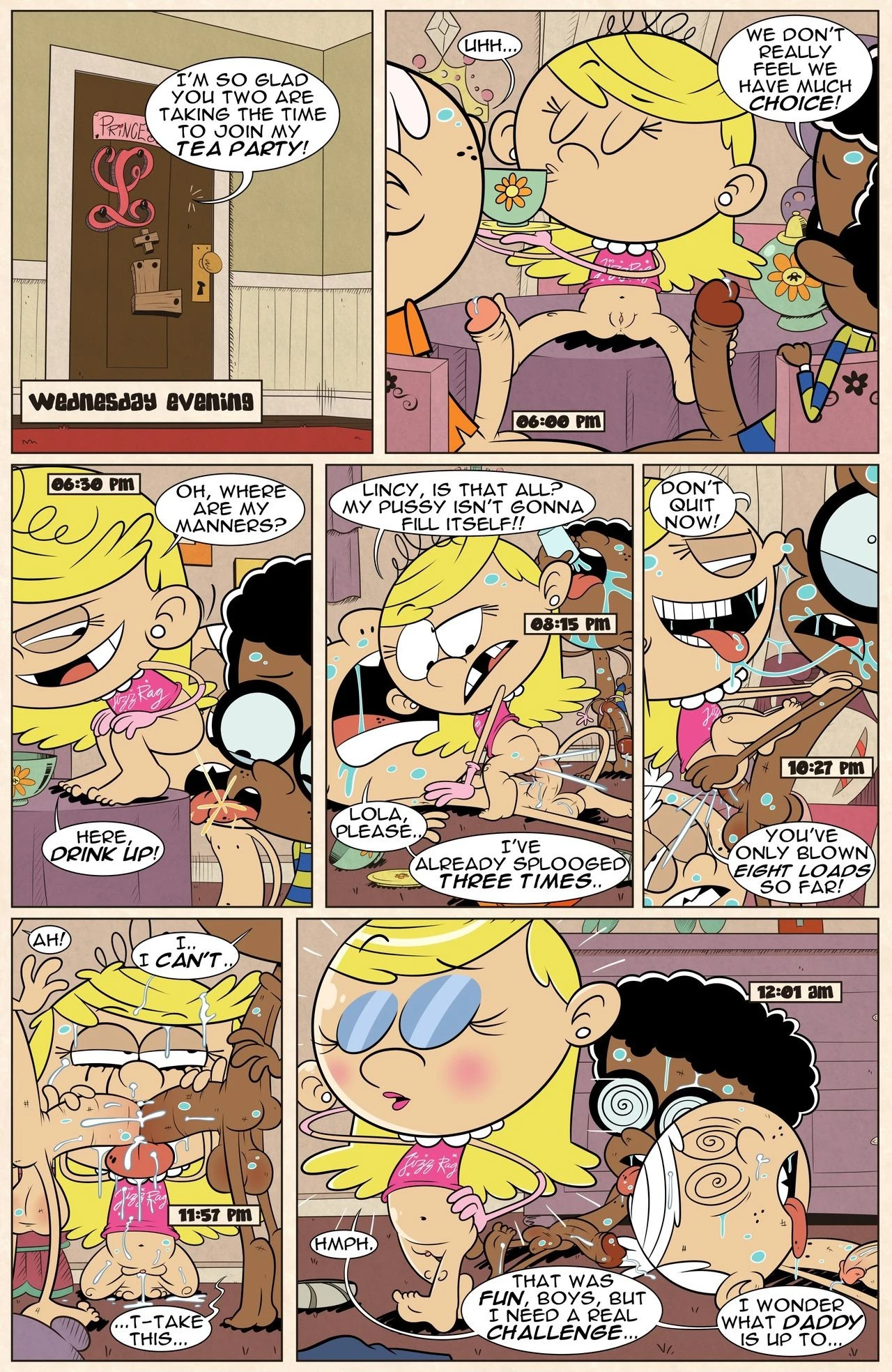 The Lewd House - Days of our Louds porn comic picture 7