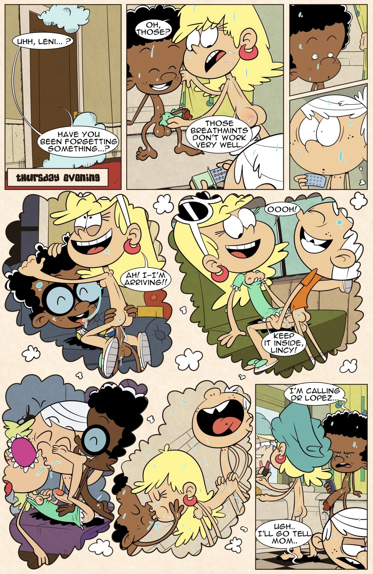The Lewd House - Days of our Louds porn comic picture 9