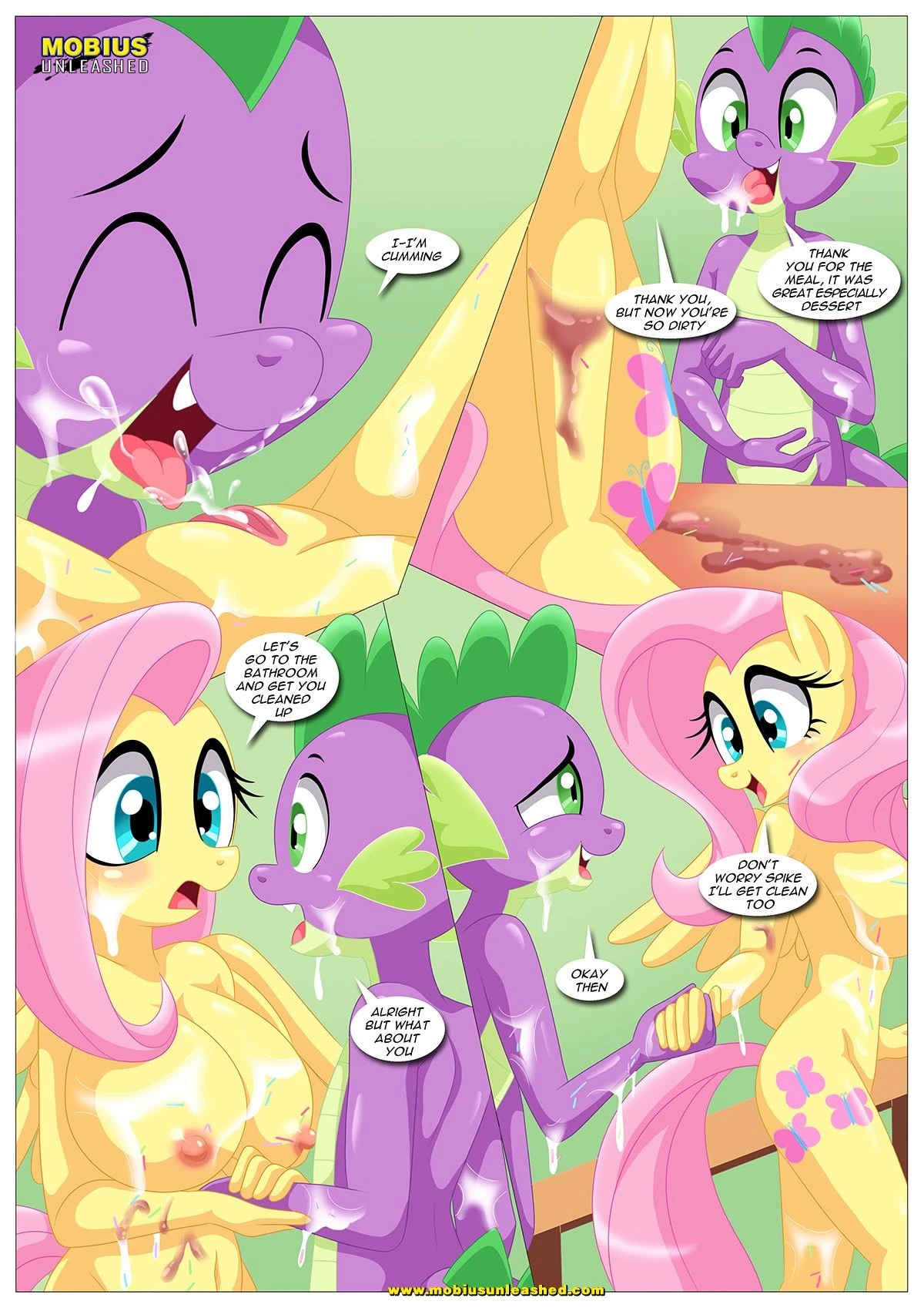 The Secret Ingredient is Fluttershy... Fluttershy porn comic picture 30