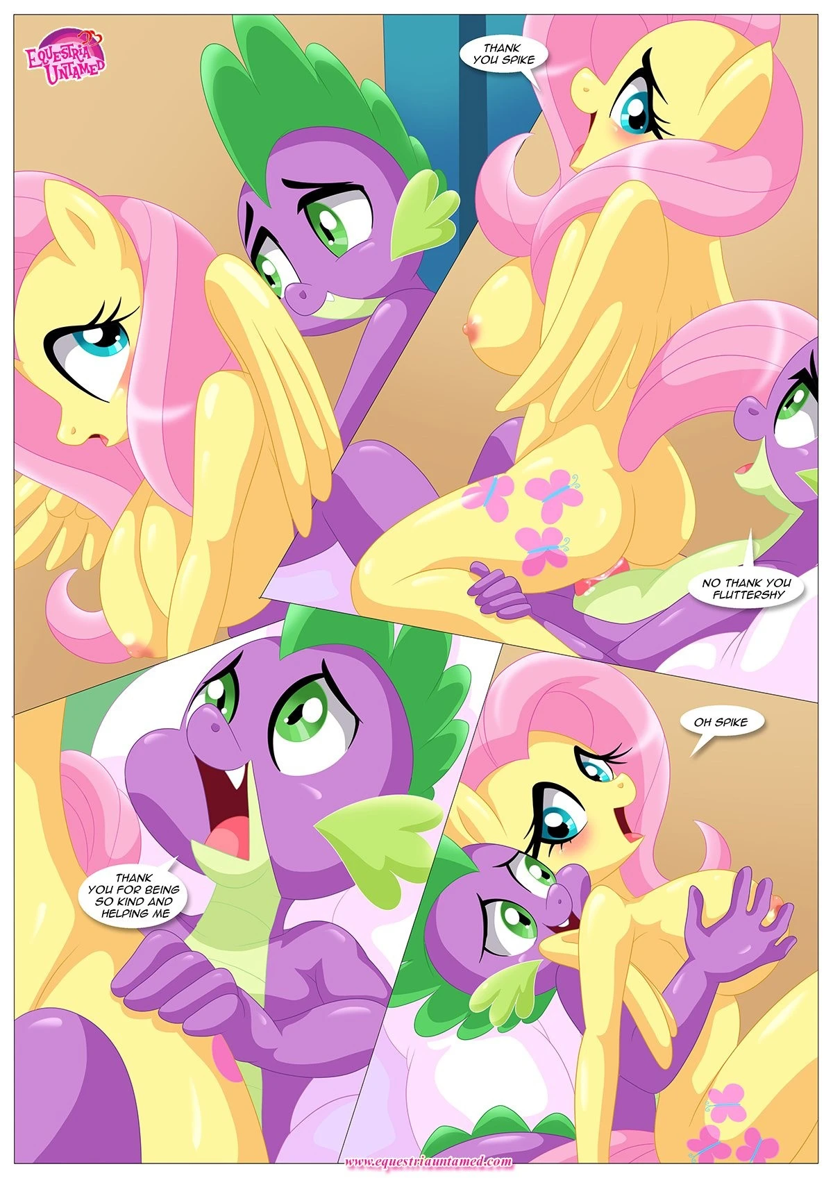 The Secret Ingredient is Fluttershy... Fluttershy porn comic picture 40