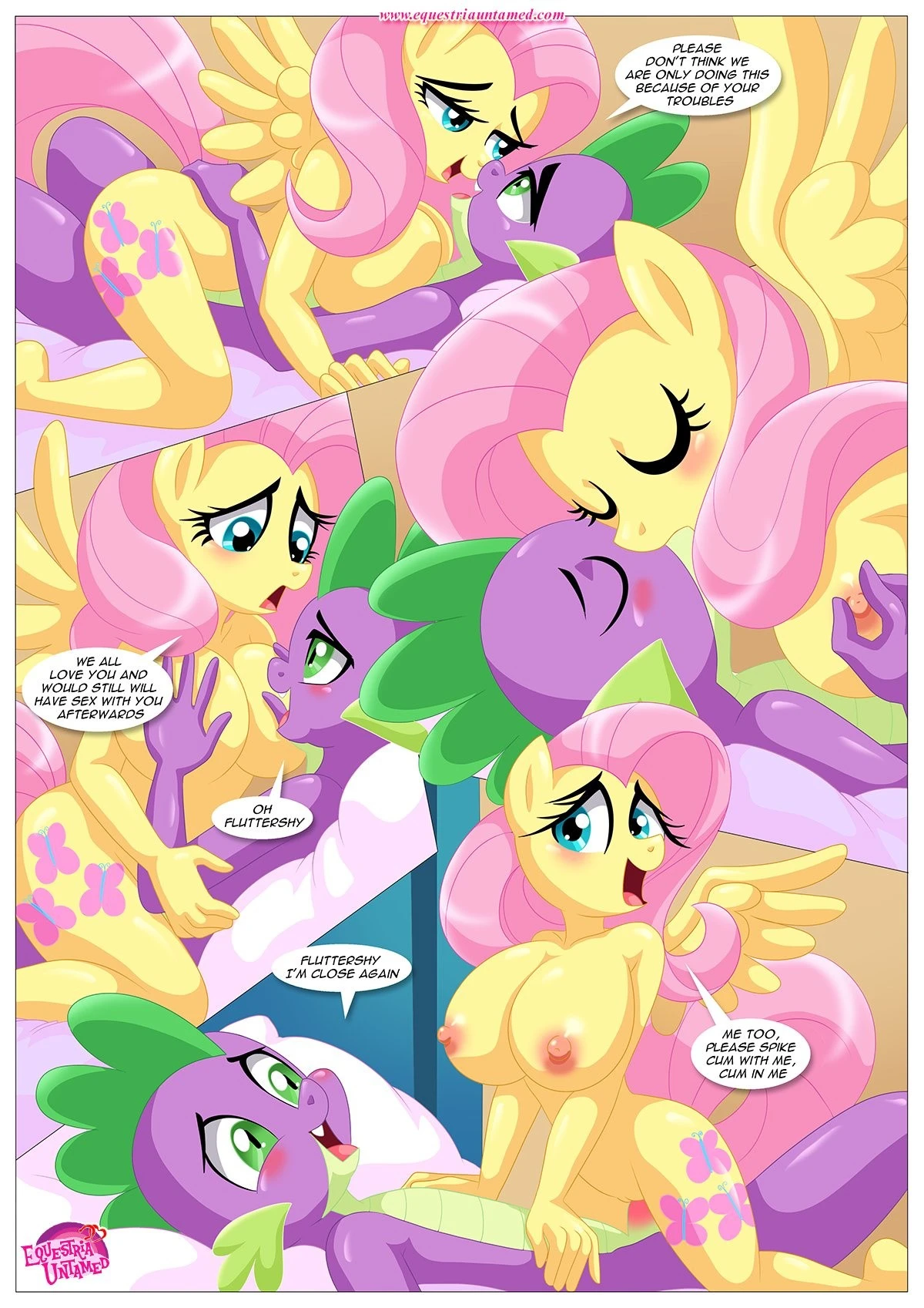 The Secret Ingredient is Fluttershy... Fluttershy porn comic picture 41