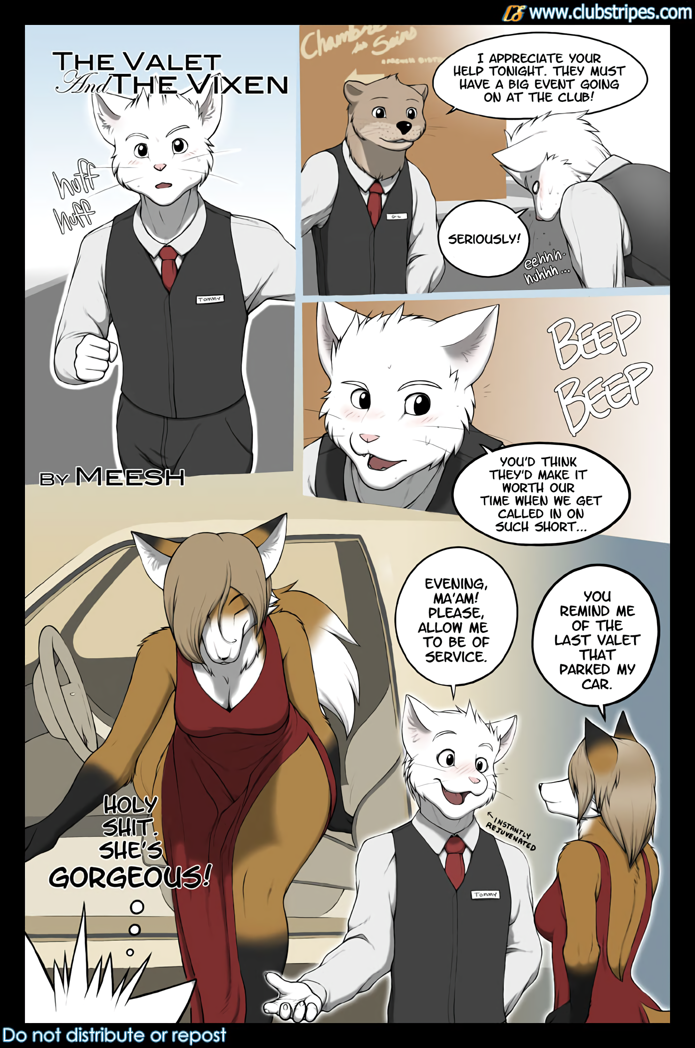 The Valet and The Vixen and Other Tales porn comic picture 2