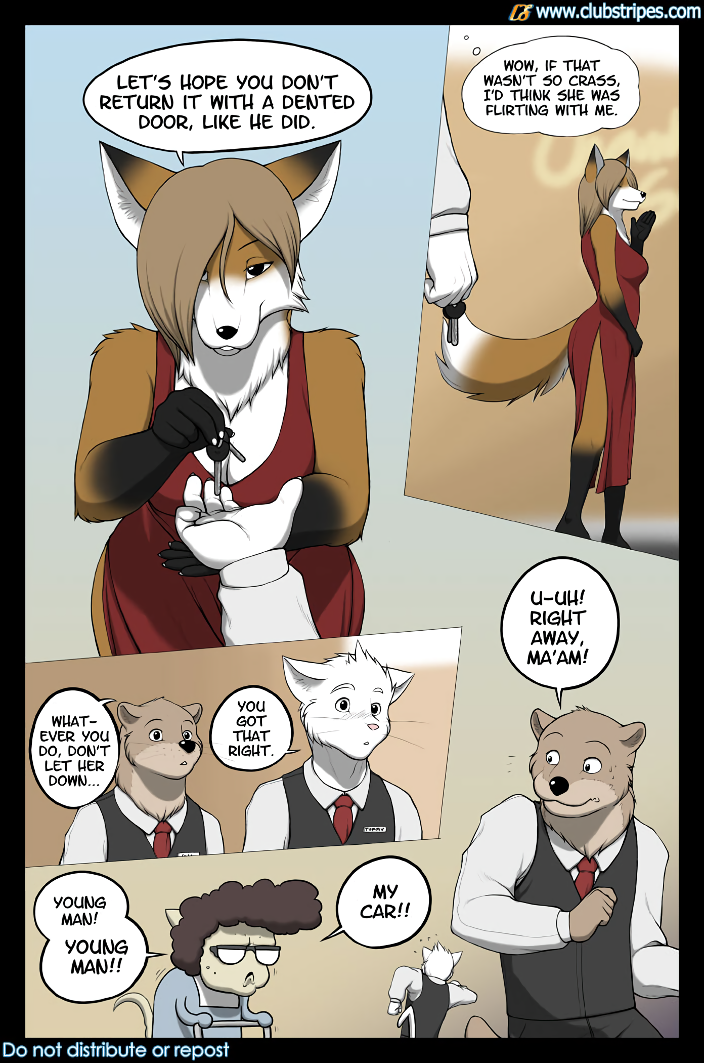 The Valet and The Vixen and Other Tales porn comic picture 3