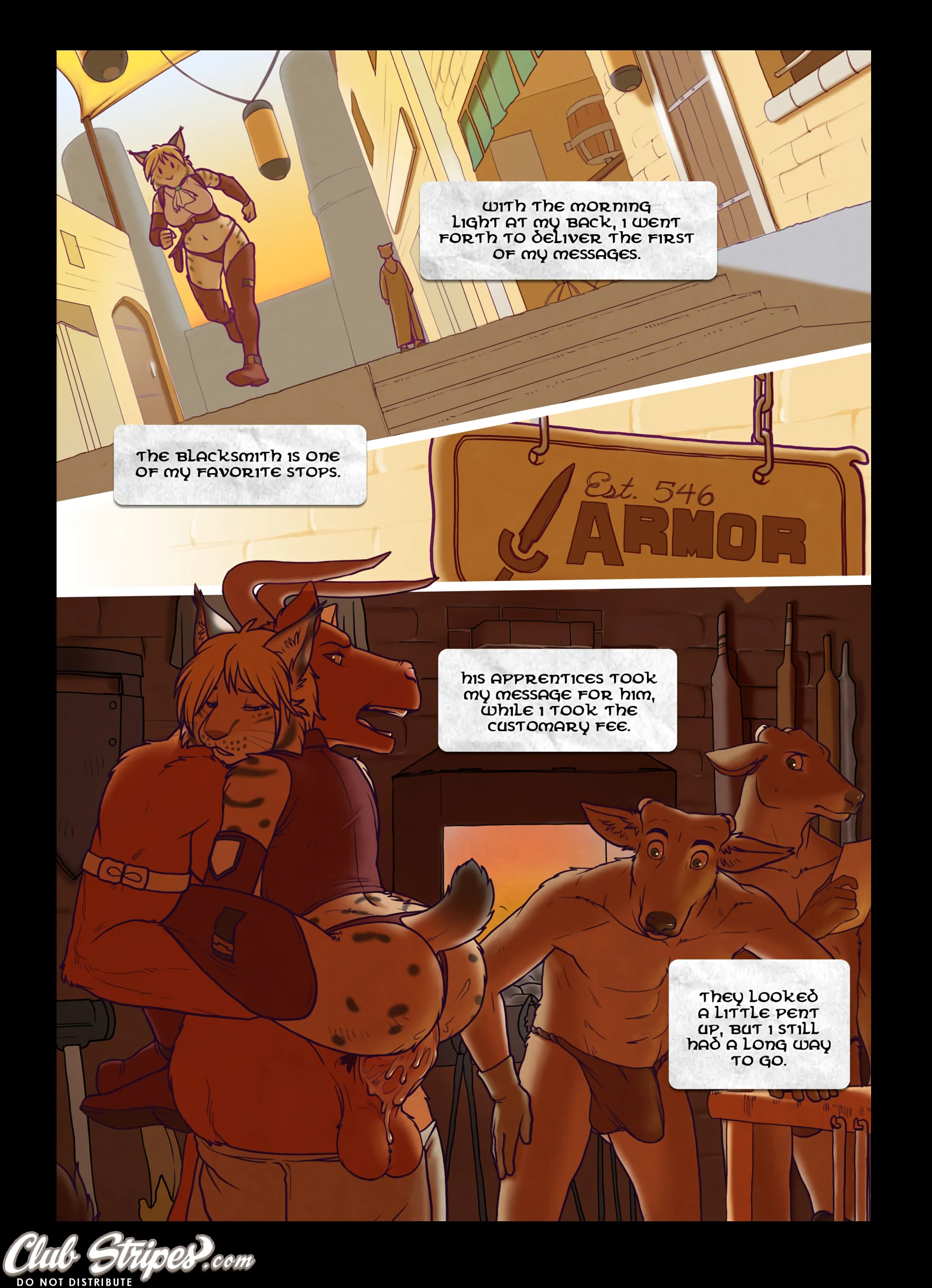 The Valet and The Vixen and Other Tales porn comic picture 54