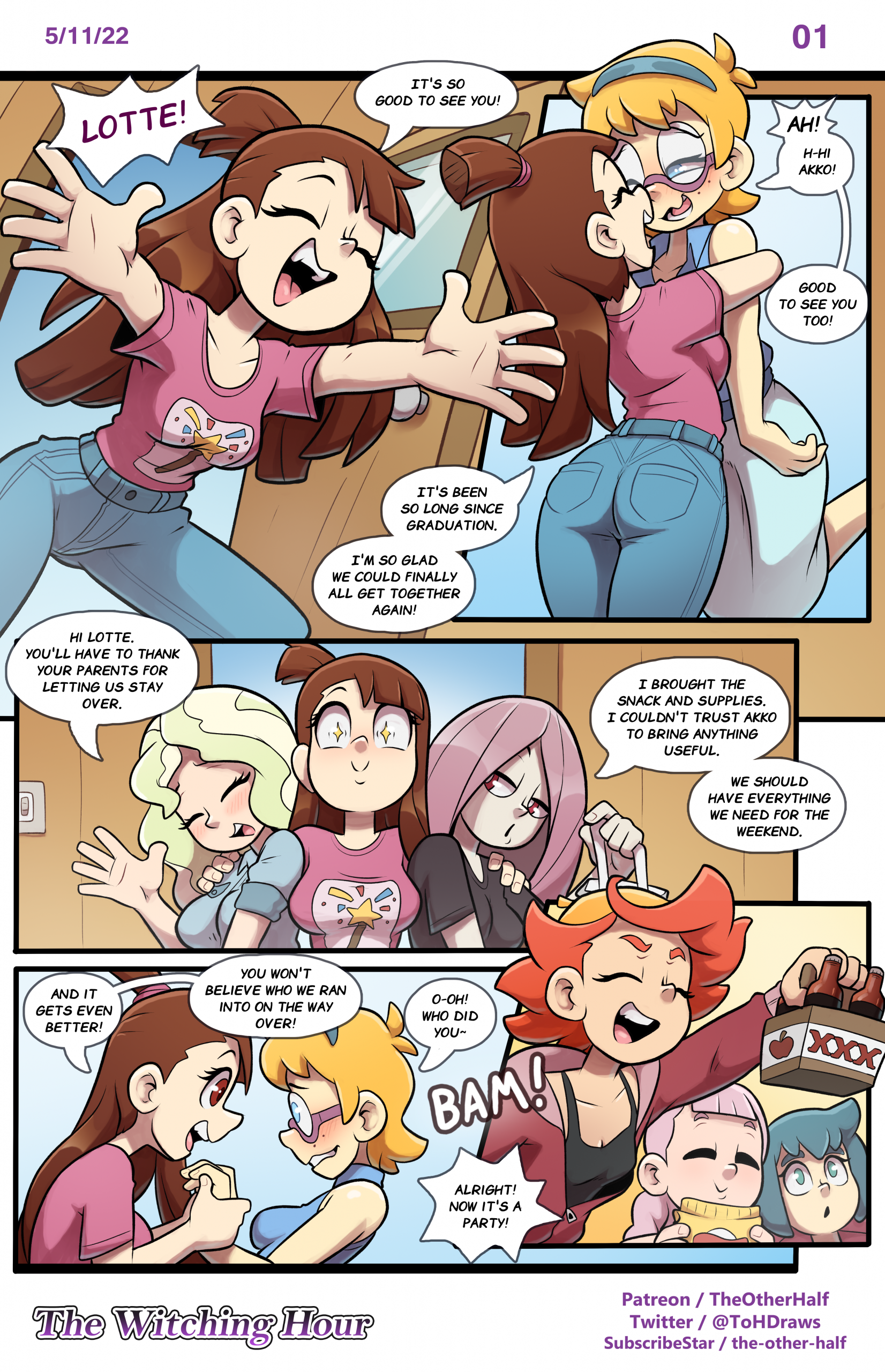 The Witching Hour - Little Witch Academia porn comic picture 1