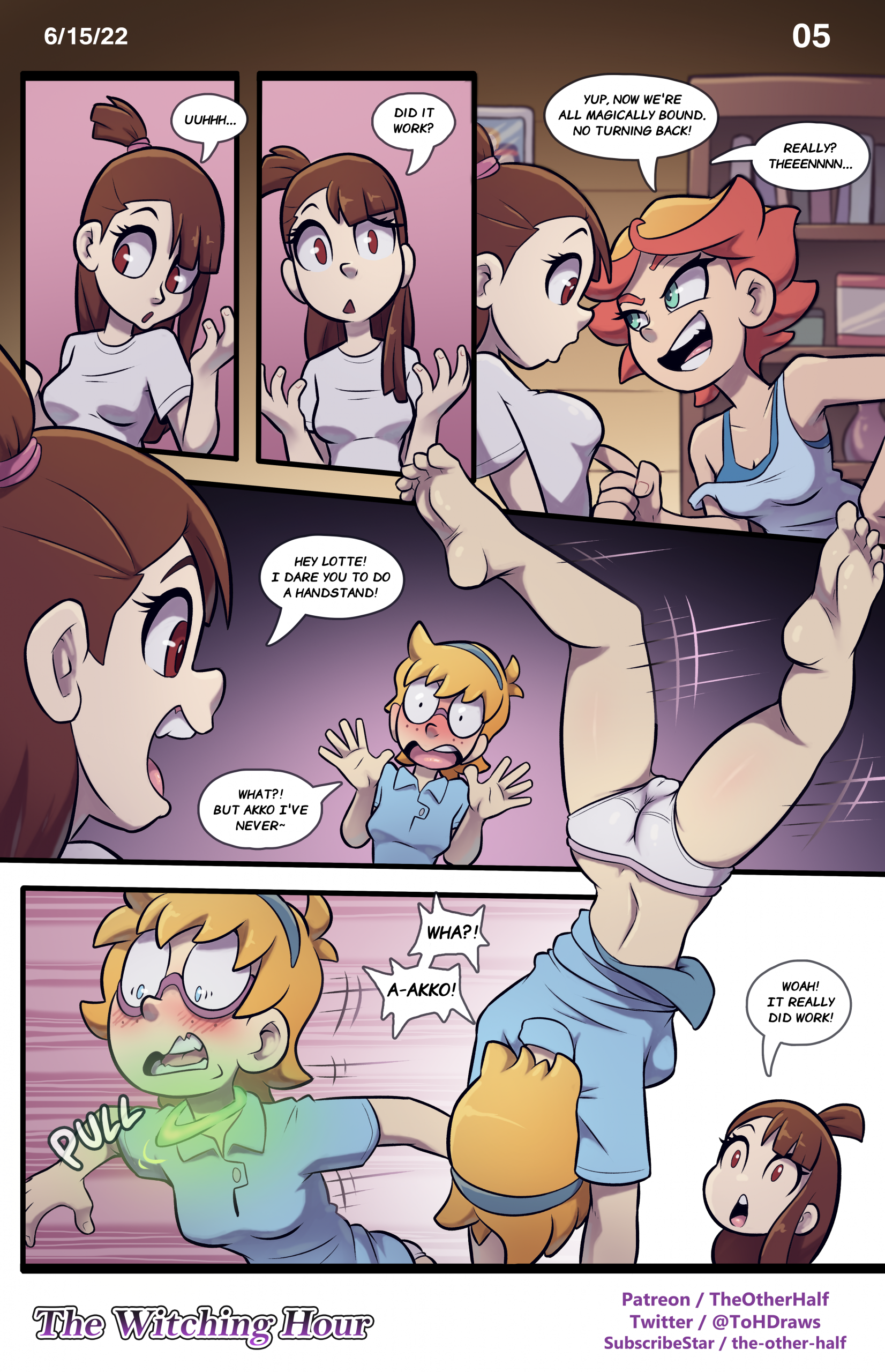 The Witching Hour - Little Witch Academia porn comic picture 5
