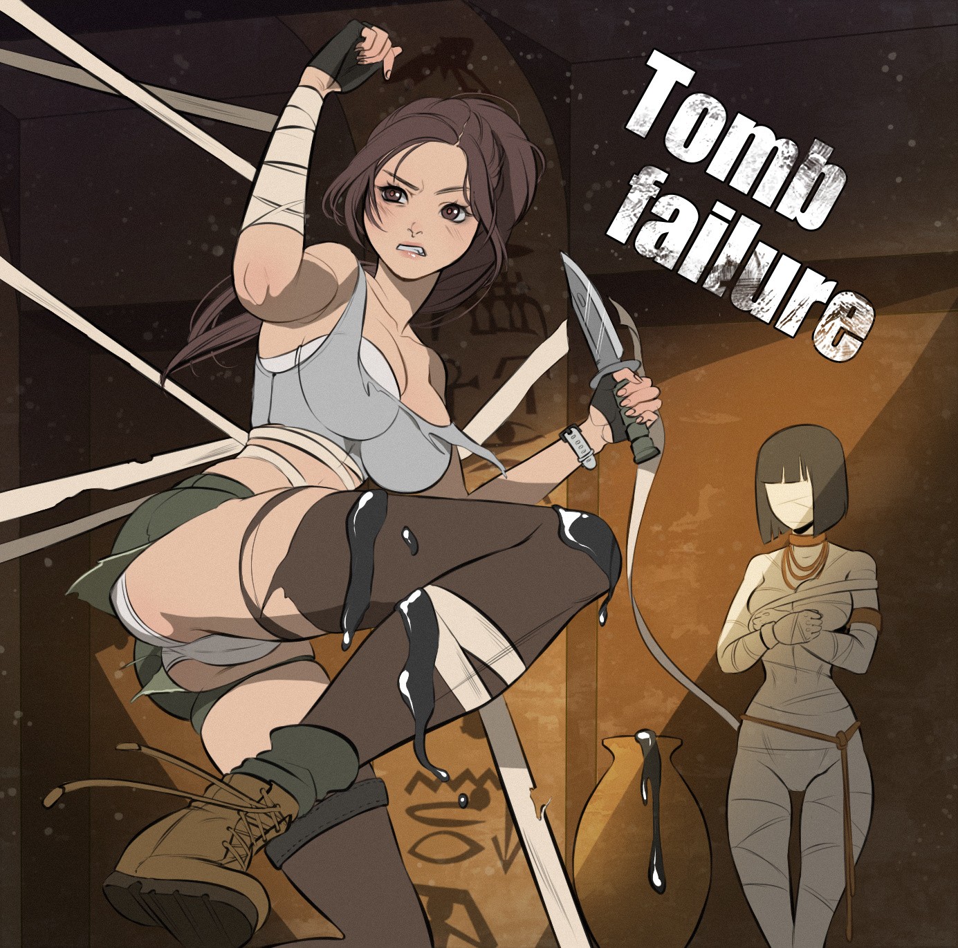 Tomb Failure porn comic picture 1