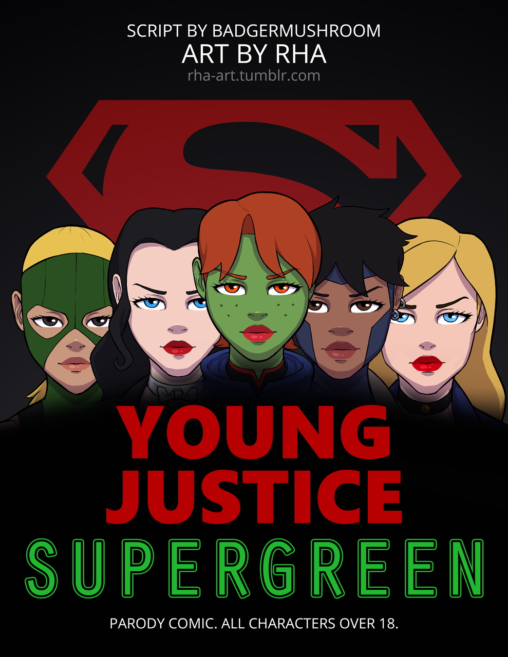 Young Justice - Supergreen porn comic picture 1