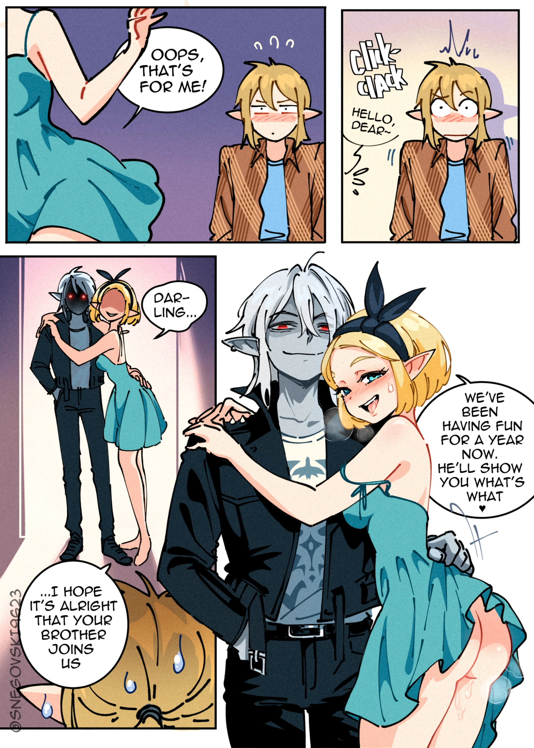 Zelda's Triforce porn comic picture 6