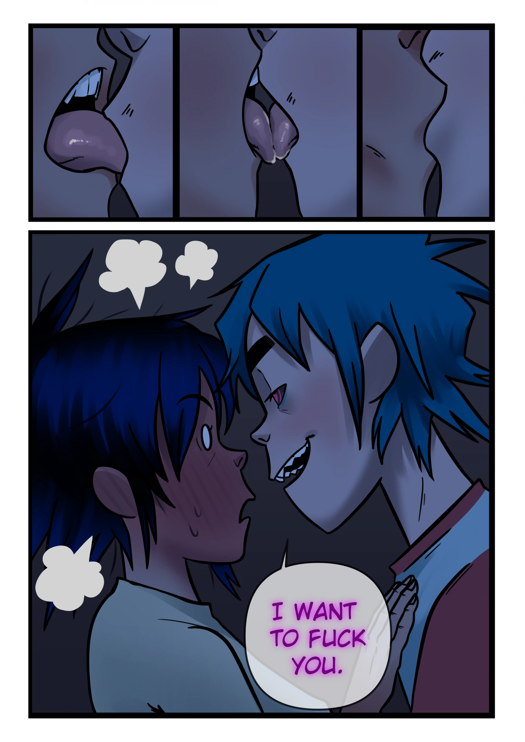 2D and Noodle porn comic picture 6