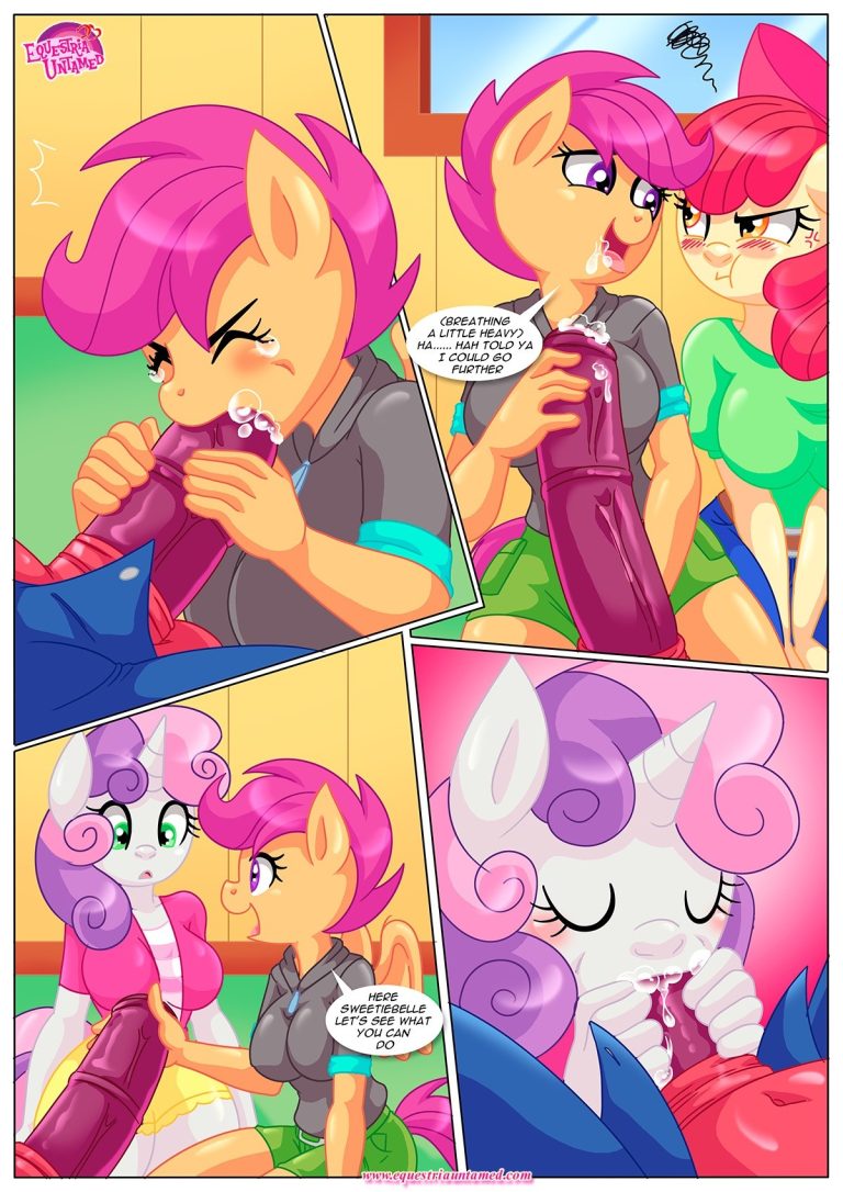 Applejack's secret is out! porn comic picture 17