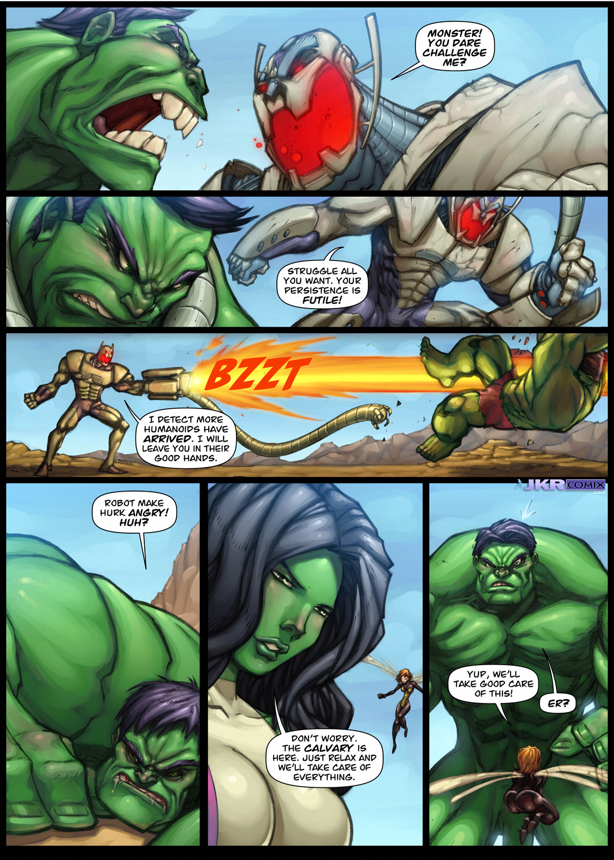 Assvengers 2 porn comic picture 2