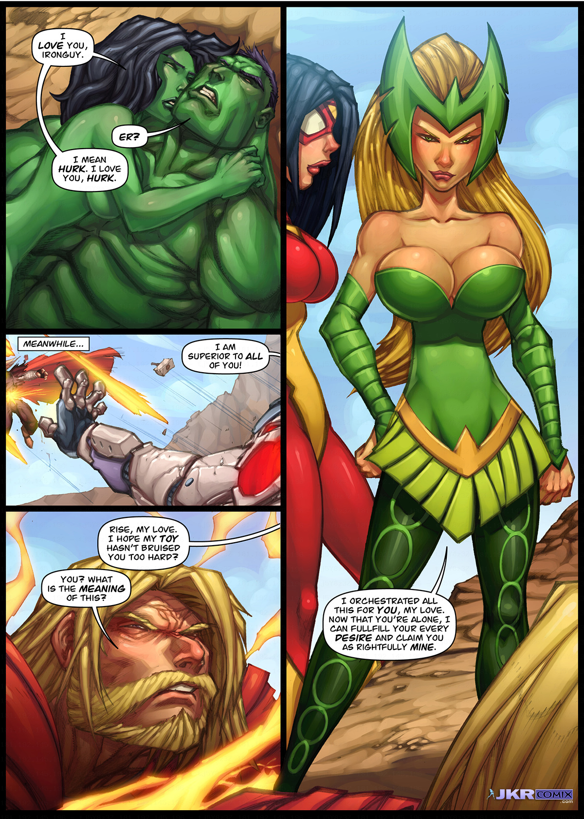 Assvengers 2 porn comic picture 6