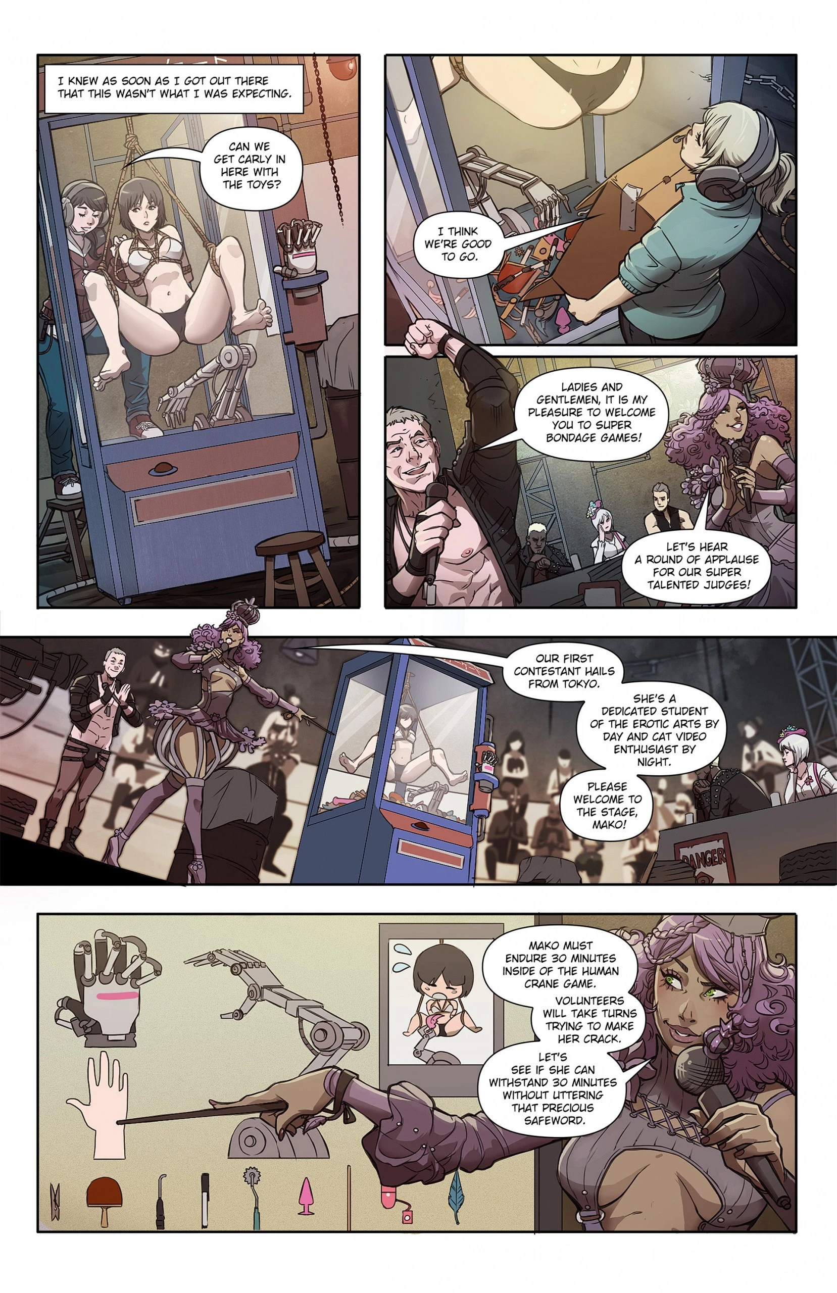 Bondage Games 3 porn comic picture 4